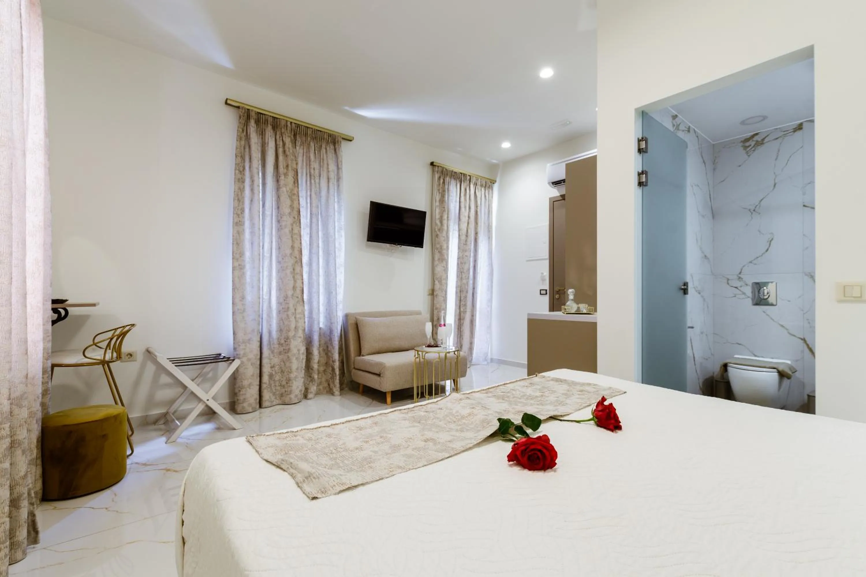 Bed in Konmari Boutique Suites