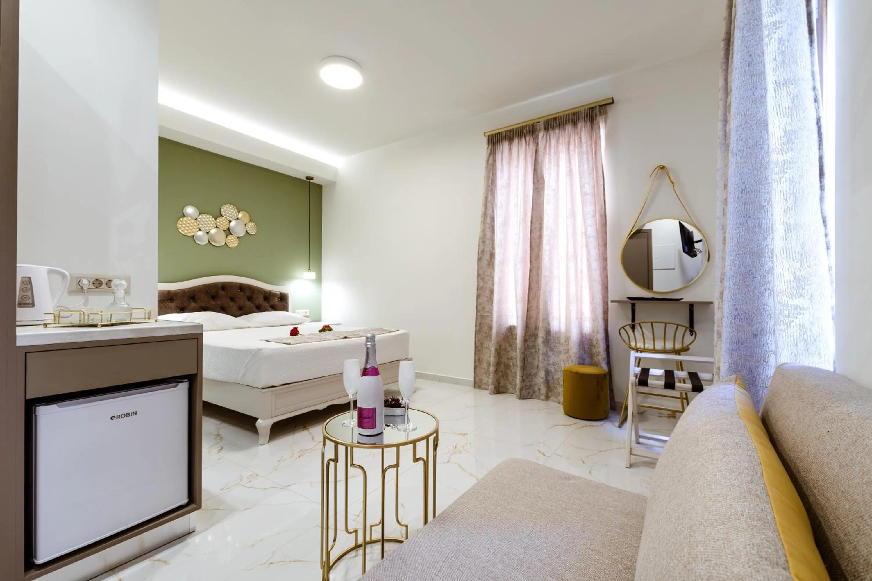 Bed in Konmari Boutique Suites