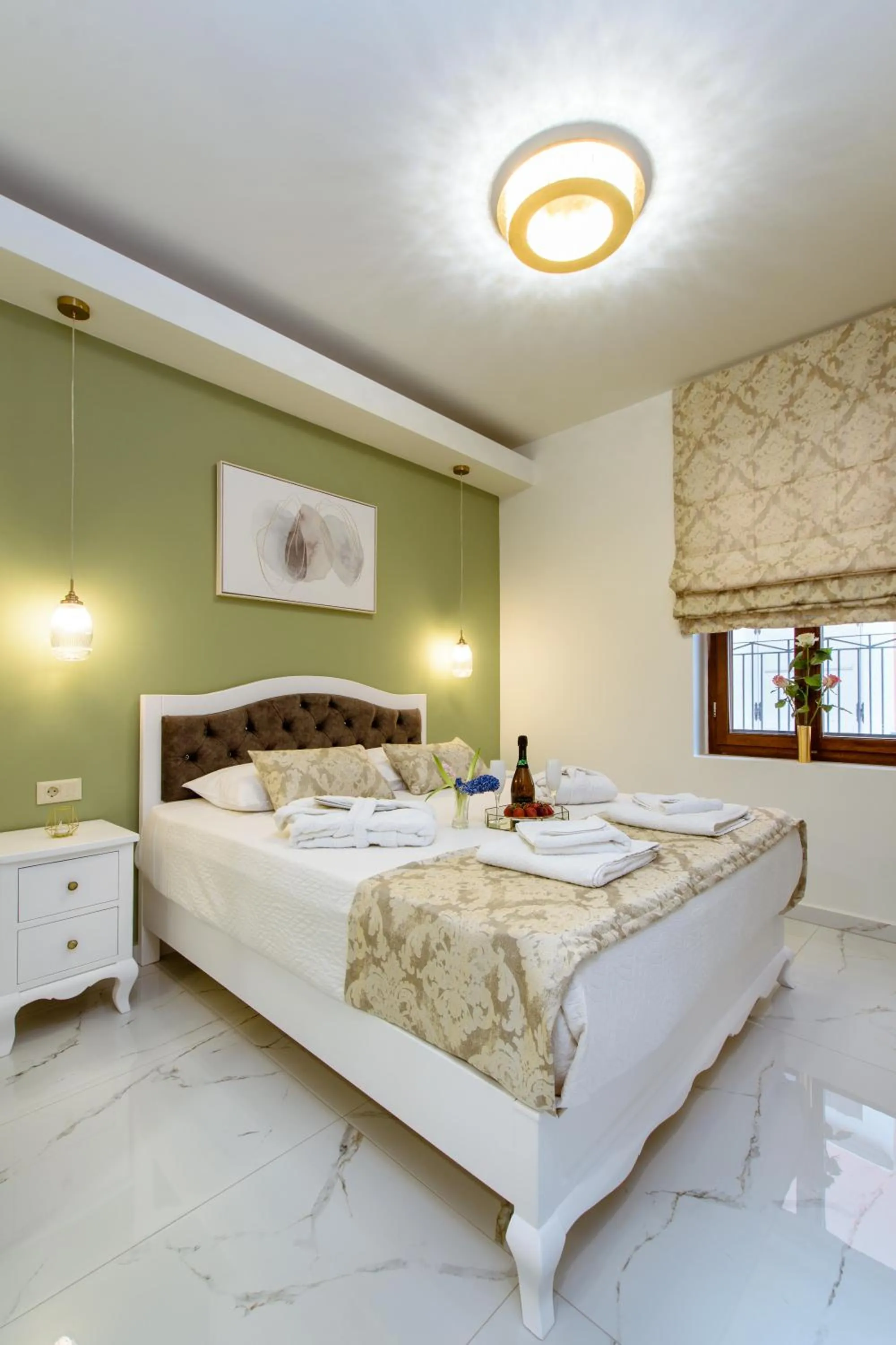 Bed in Konmari Boutique Suites