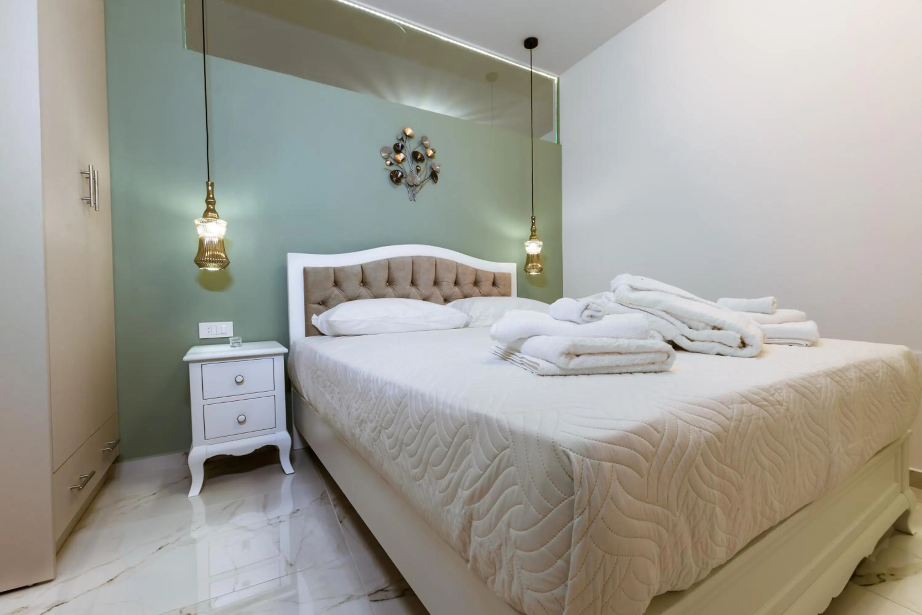 Bed in Konmari Boutique Suites