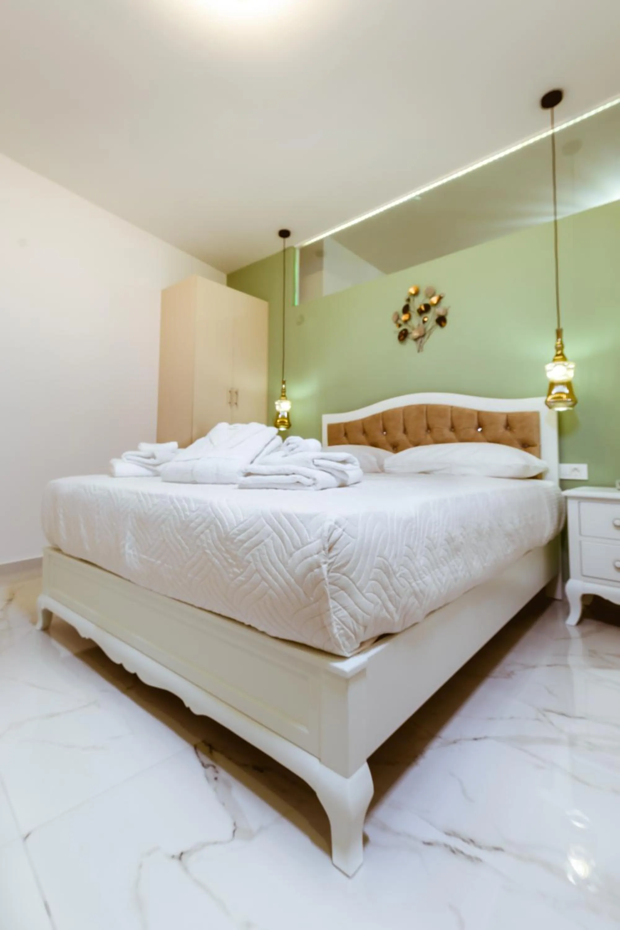 Bed in Konmari Boutique Suites