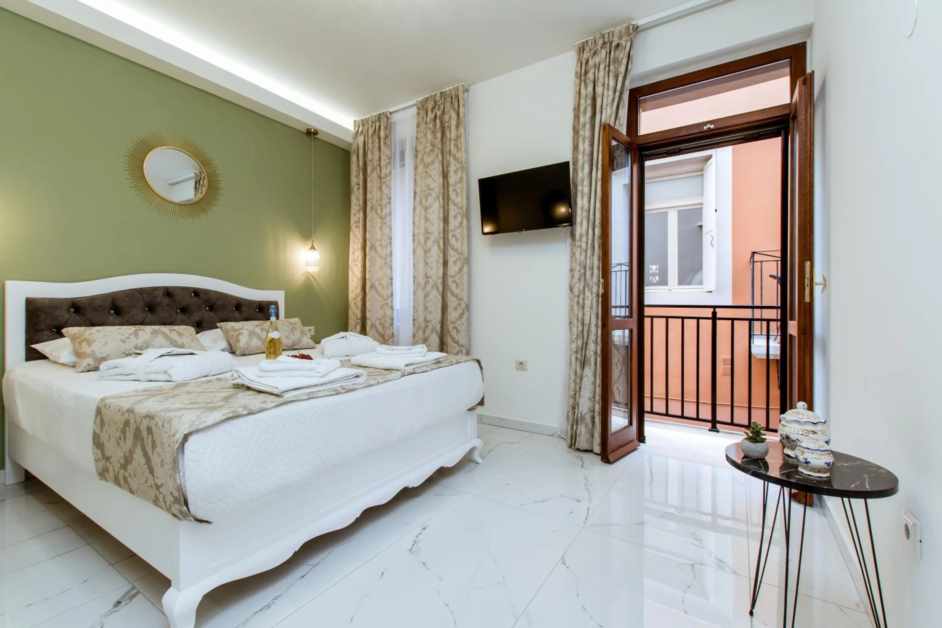 Bed in Konmari Boutique Suites