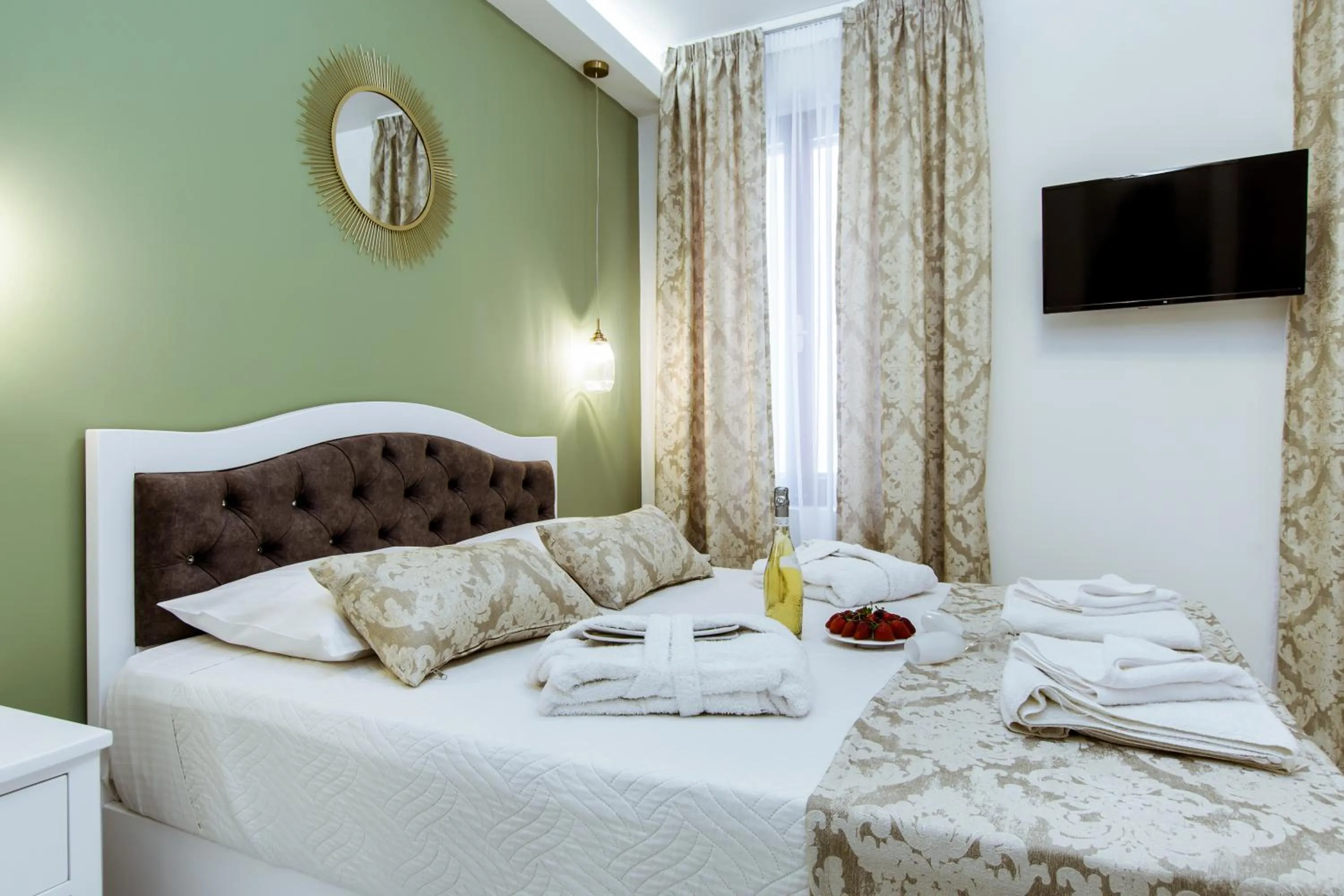 Bed in Konmari Boutique Suites