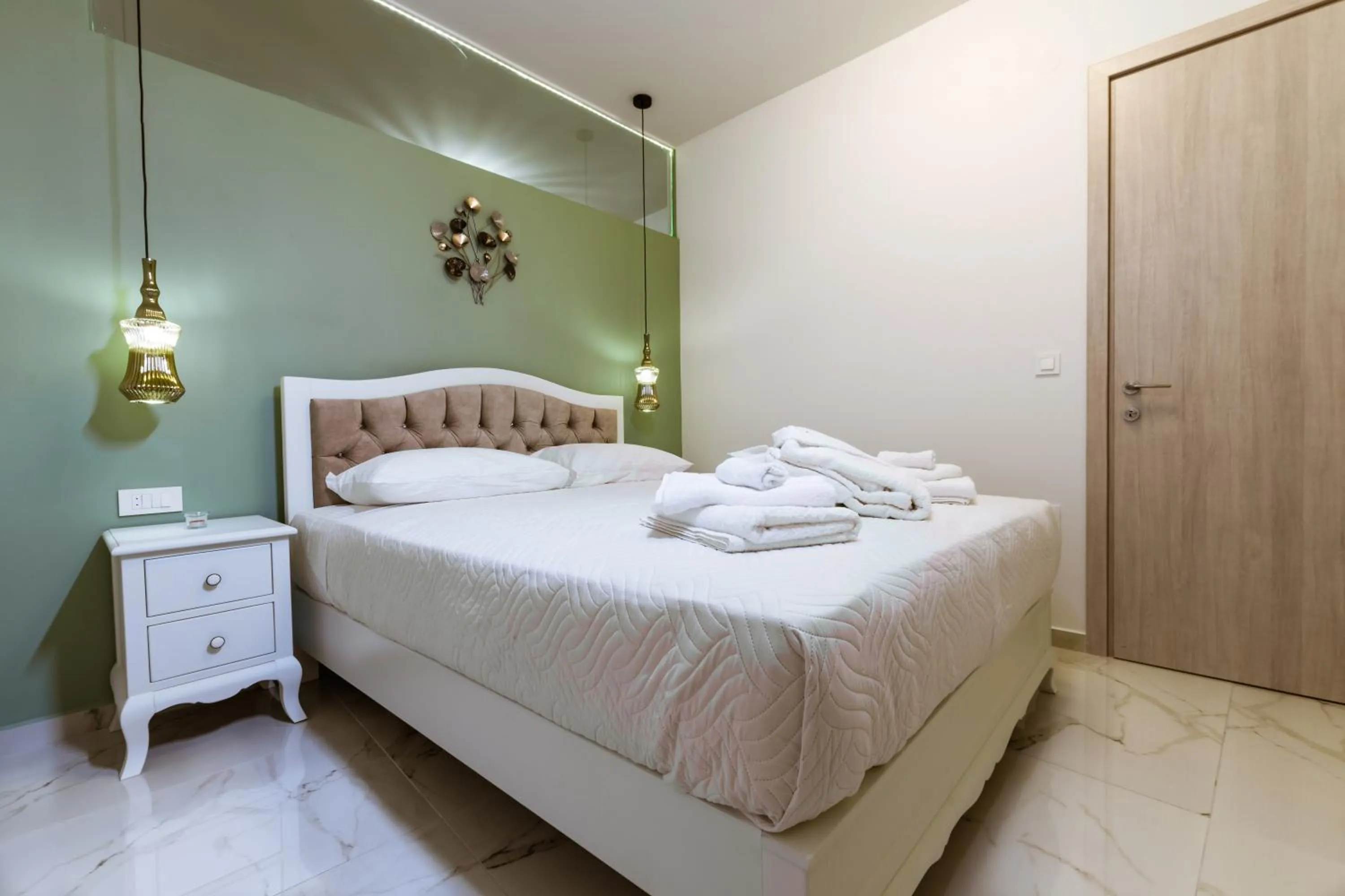 Bed in Konmari Boutique Suites