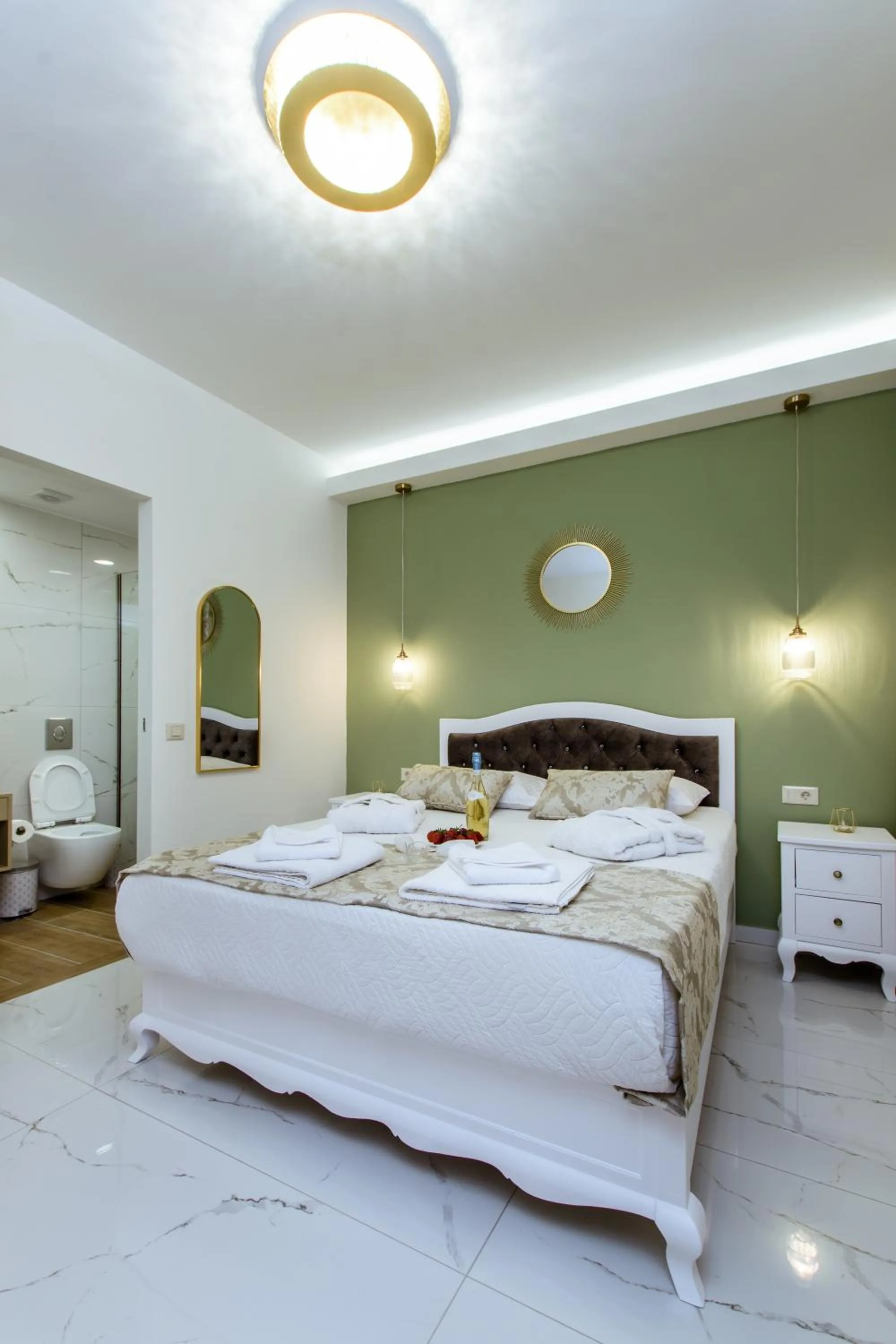 Bed in Konmari Boutique Suites