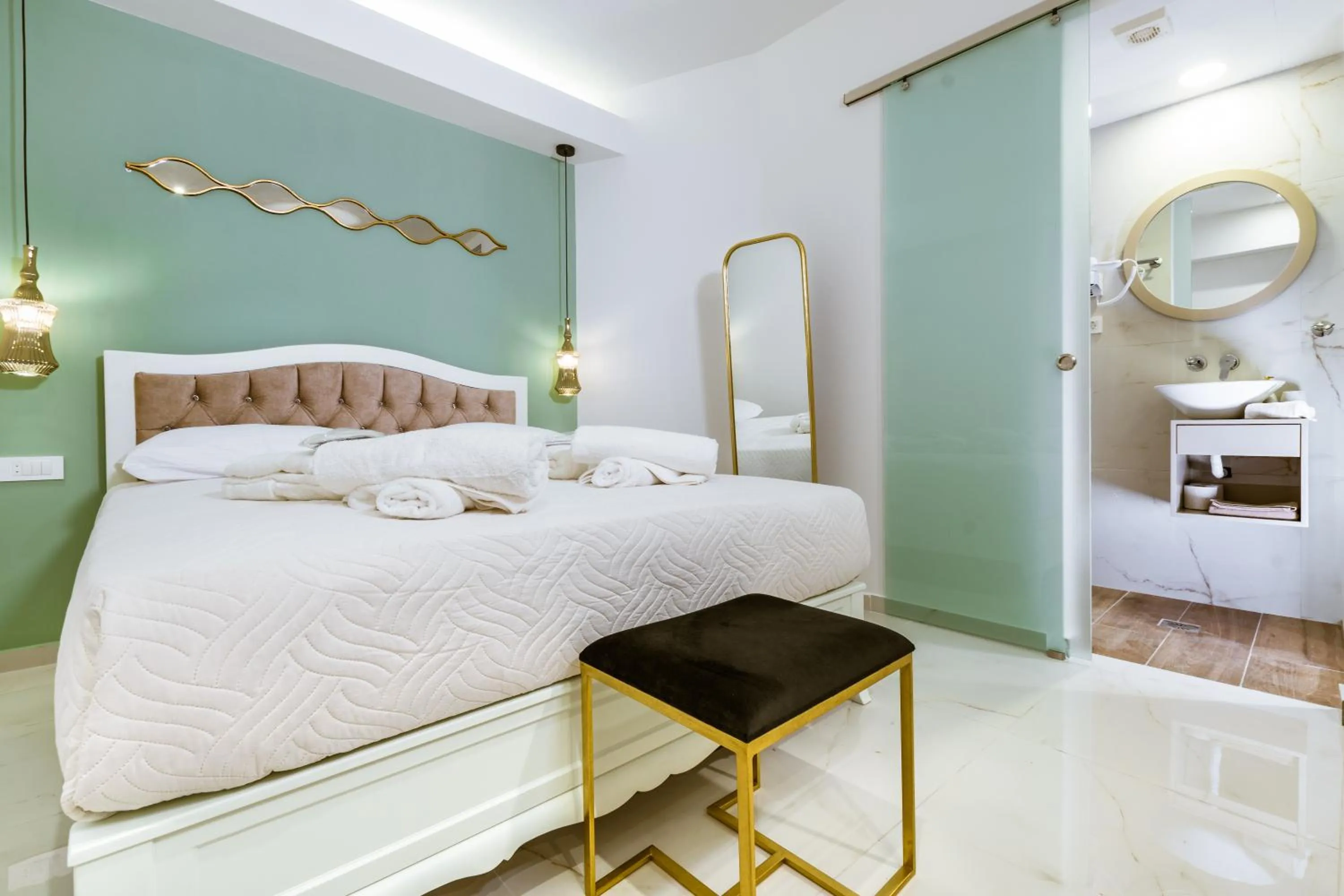 Bed in Konmari Boutique Suites