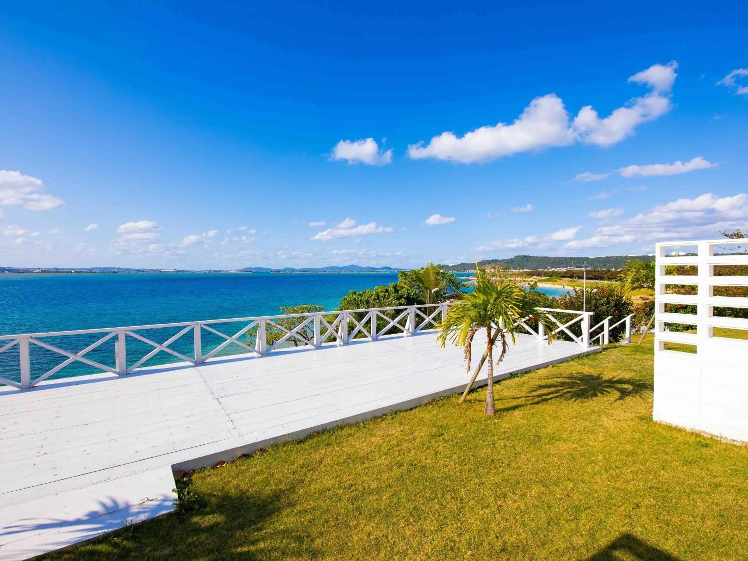 Sea view in 413 Hamahiga Hotel＆Cafe