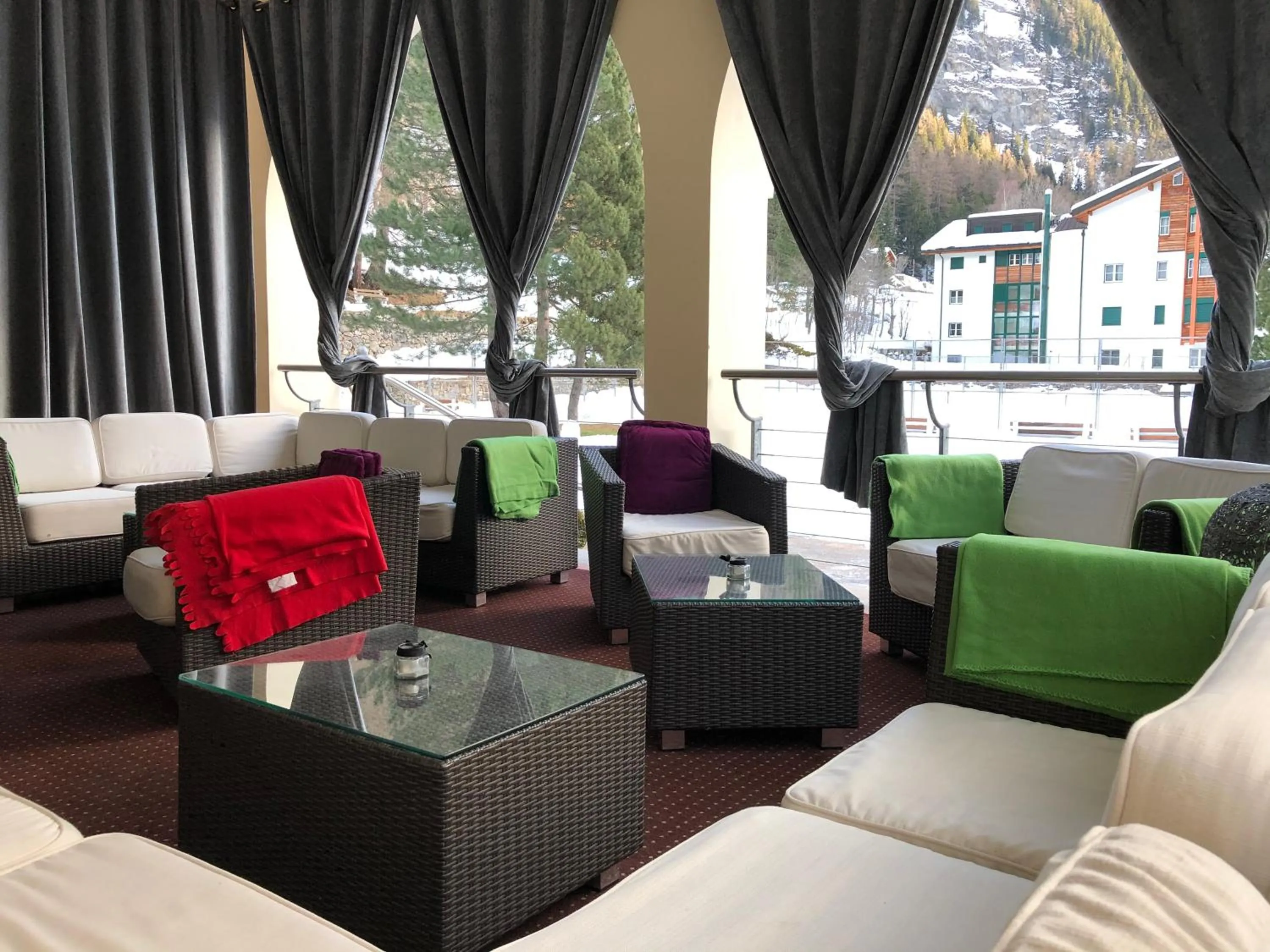 Restaurant/places to eat in Thermal Hotels & Walliser Alpentherme Leukerbad