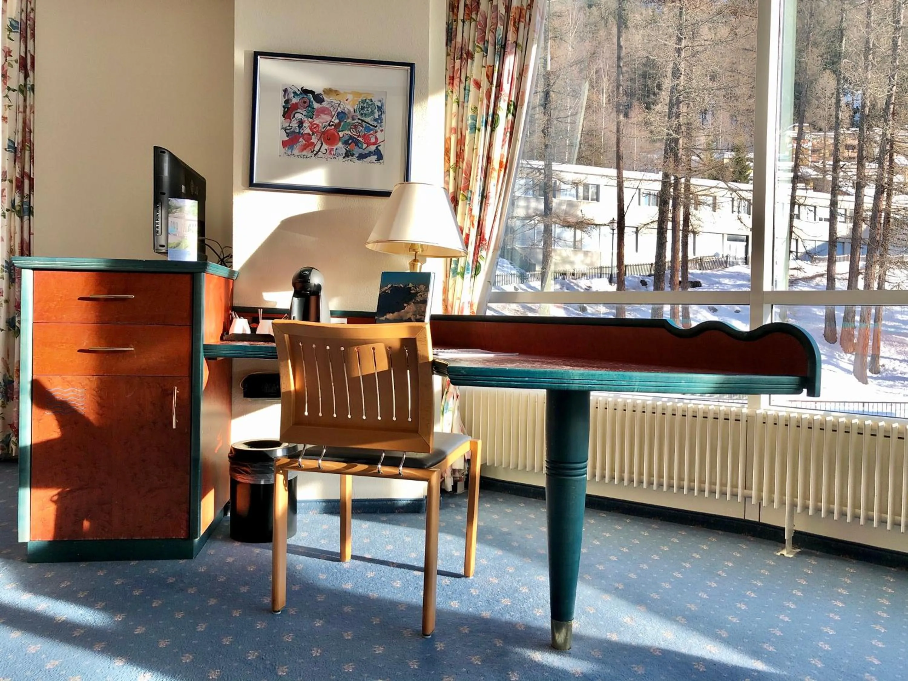 View (from property/room) in Thermal Hotels & Walliser Alpentherme Leukerbad