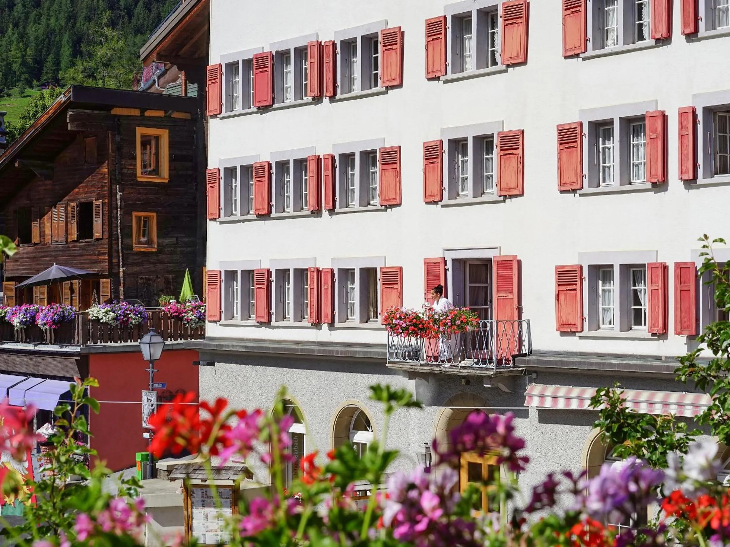 Property building in Thermal Hotels & Walliser Alpentherme Leukerbad