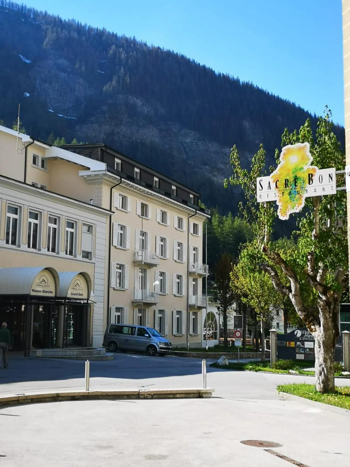 Property building in Thermal Hotels & Walliser Alpentherme Leukerbad