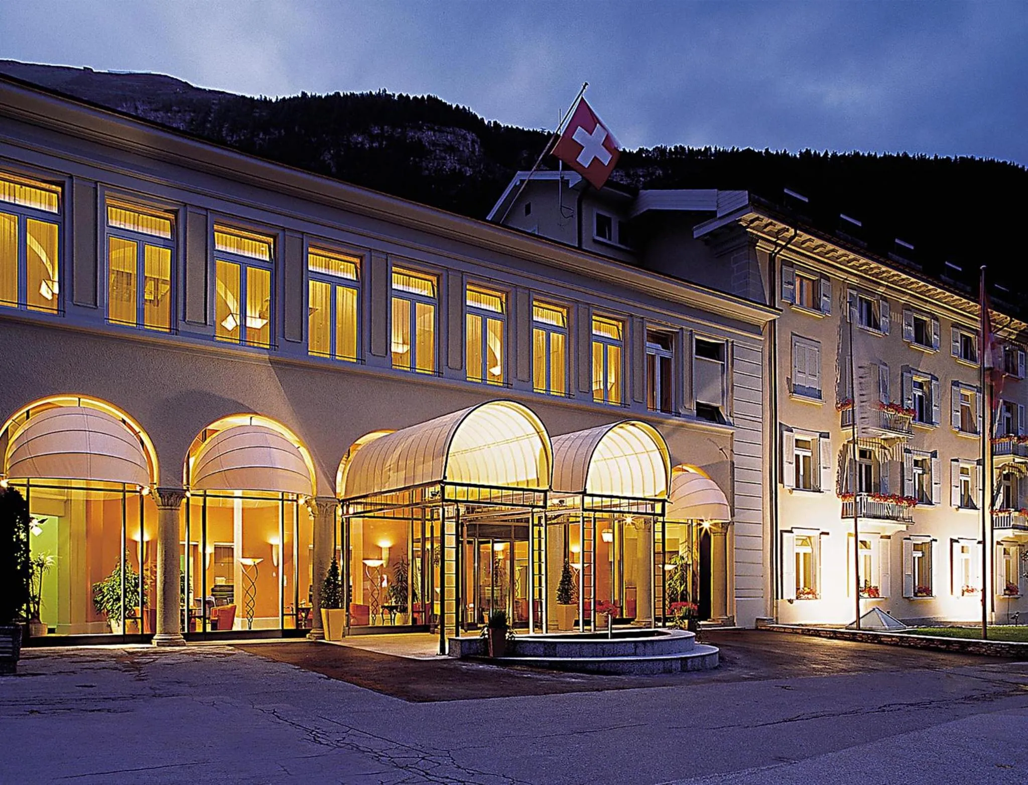 Property building in Thermal Hotels & Walliser Alpentherme Leukerbad