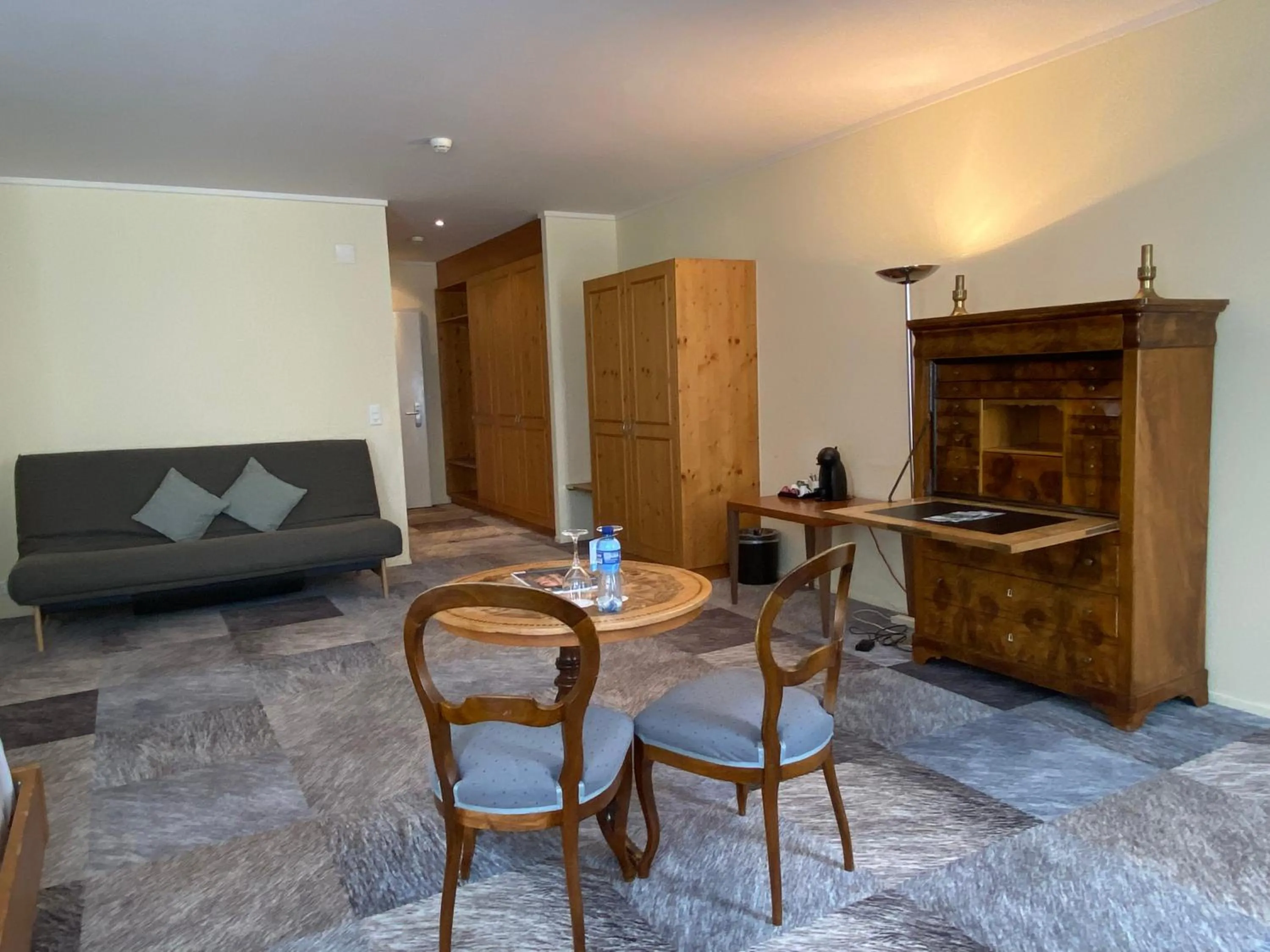 Living room in Thermal Hotels & Walliser Alpentherme Leukerbad