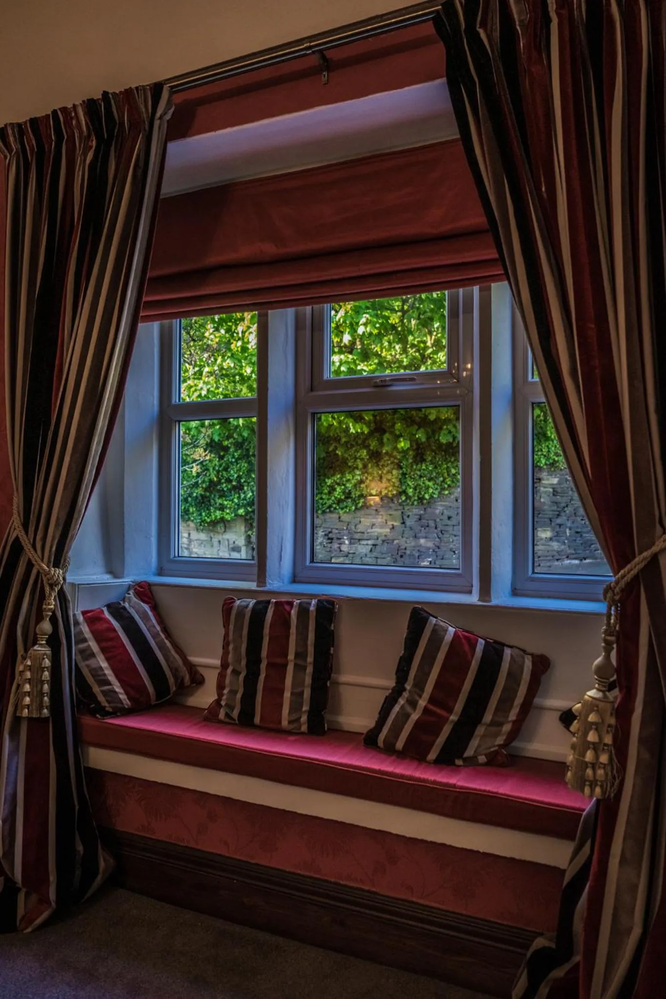 Seating area in Shibden Hall View
