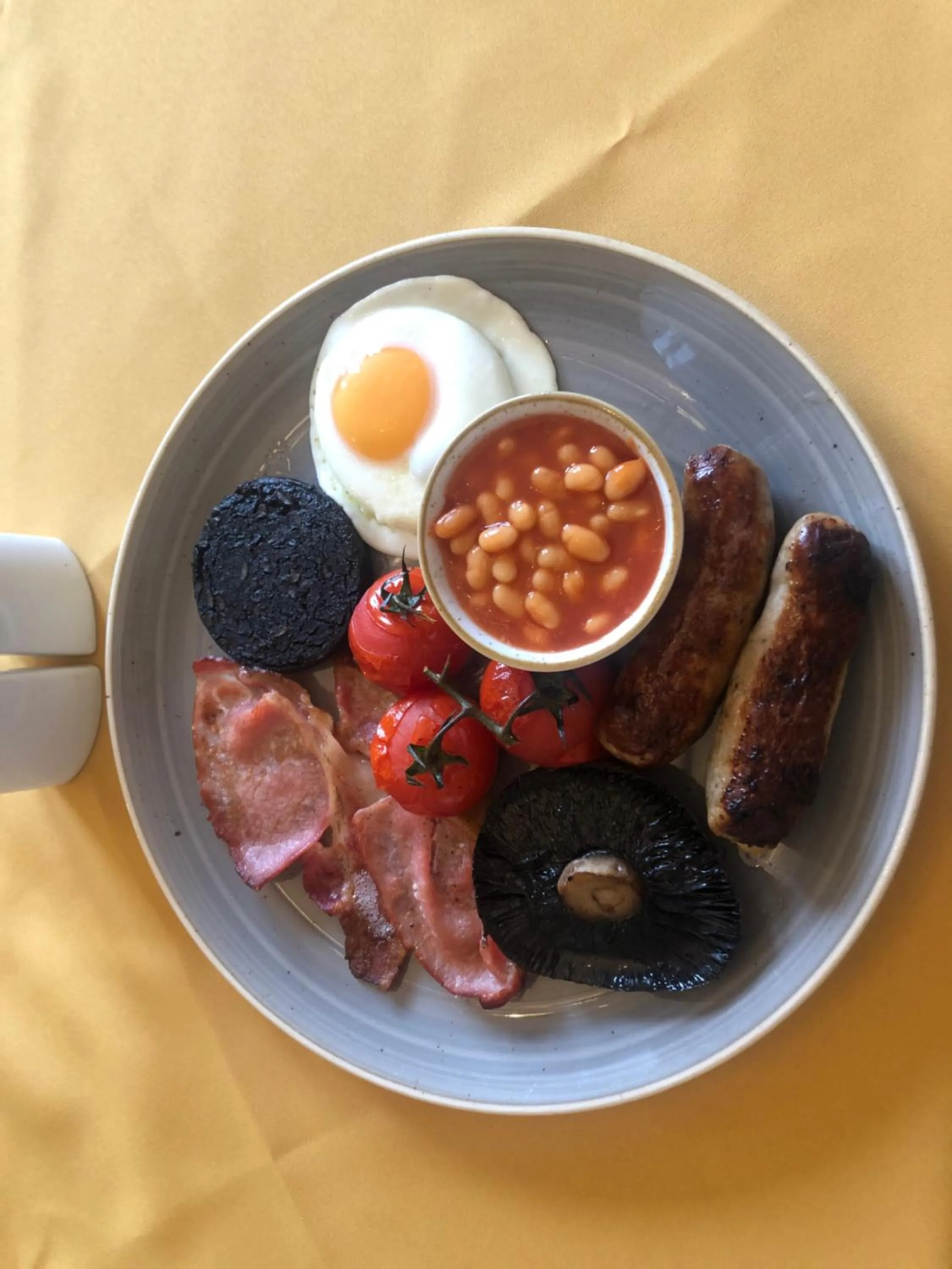 Breakfast in Shibden Hall View