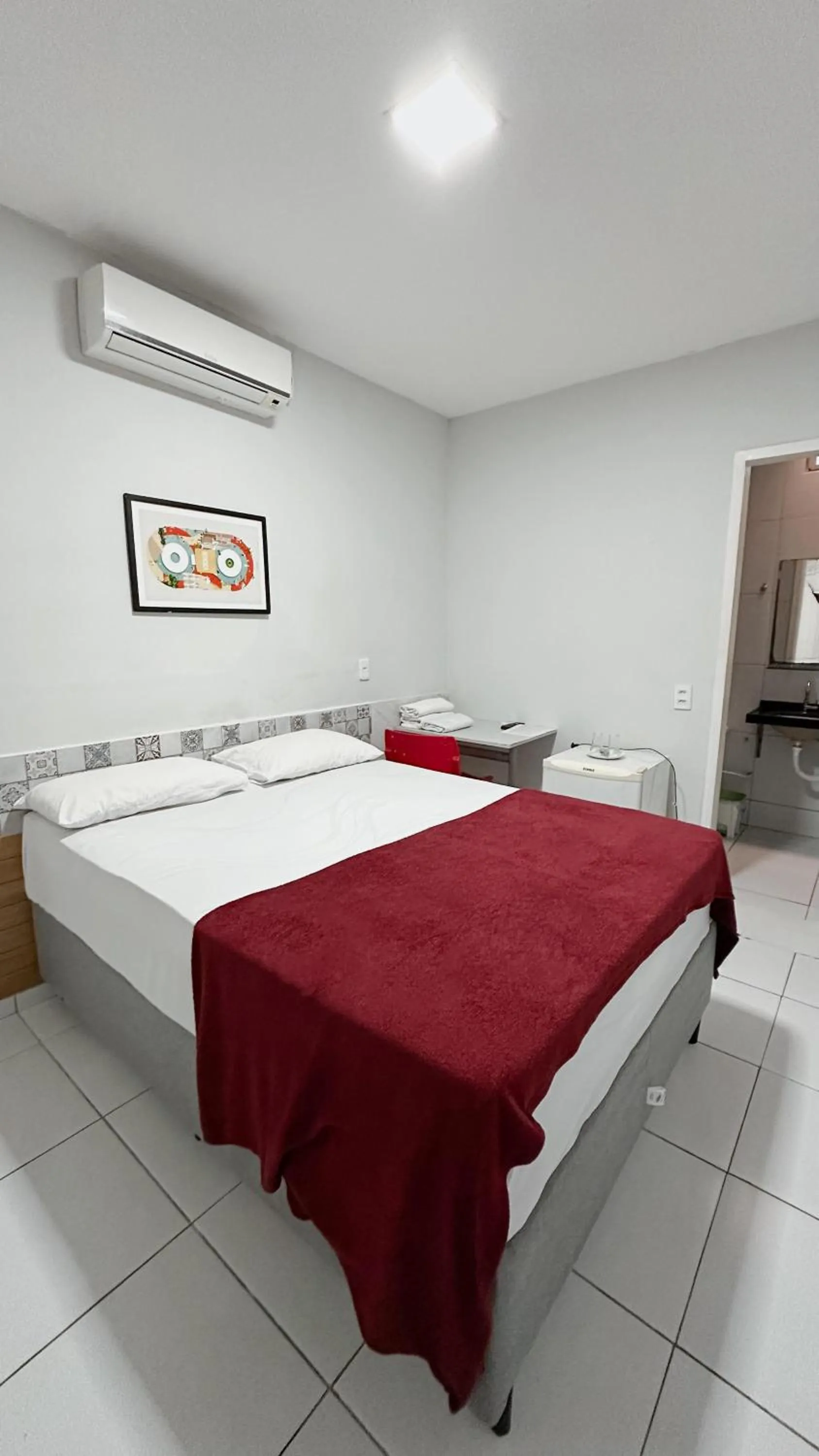 Bed in Hotel Oiticica