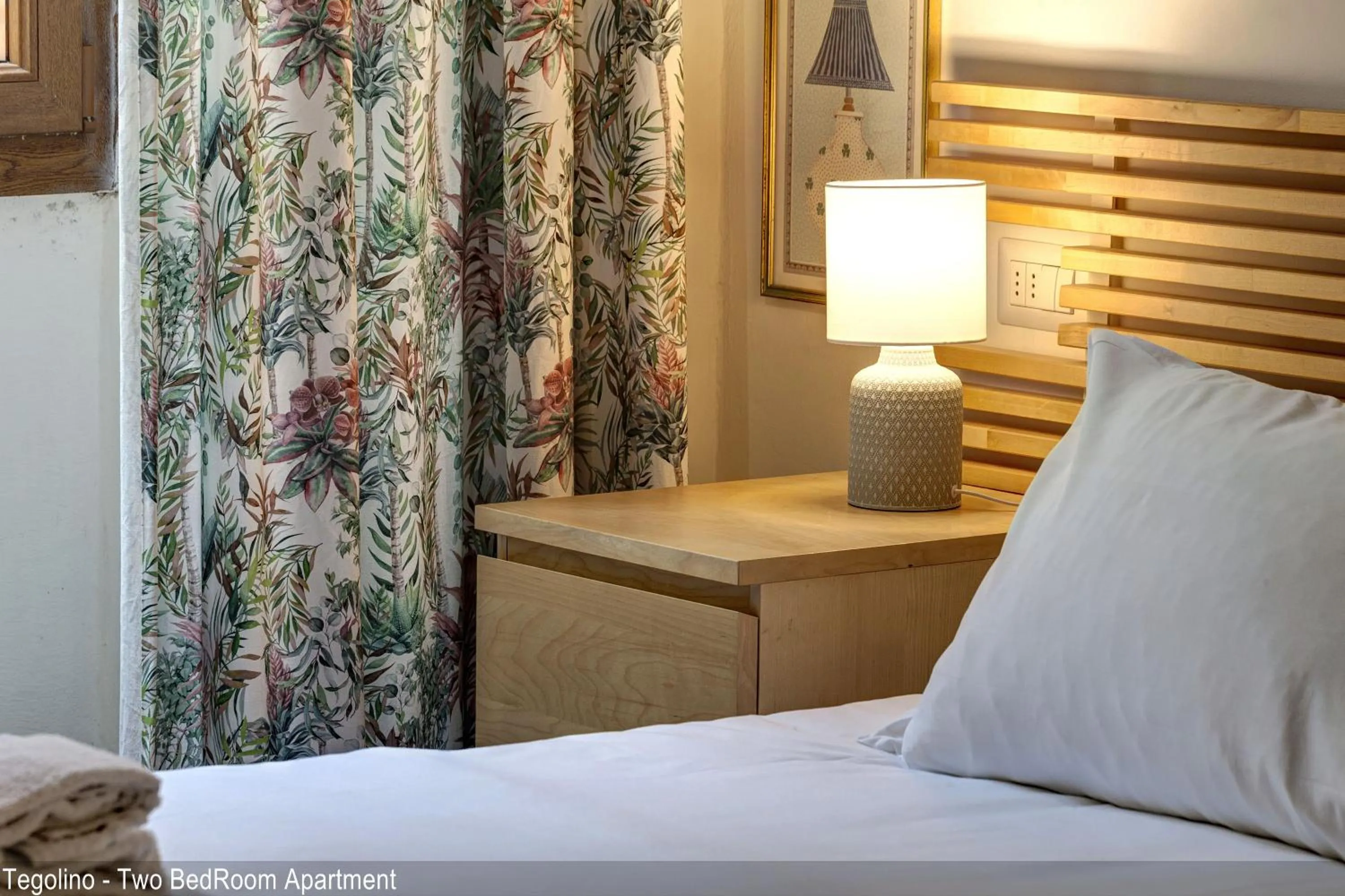 Bed in Tegolaio Apartments by Mamo Florence