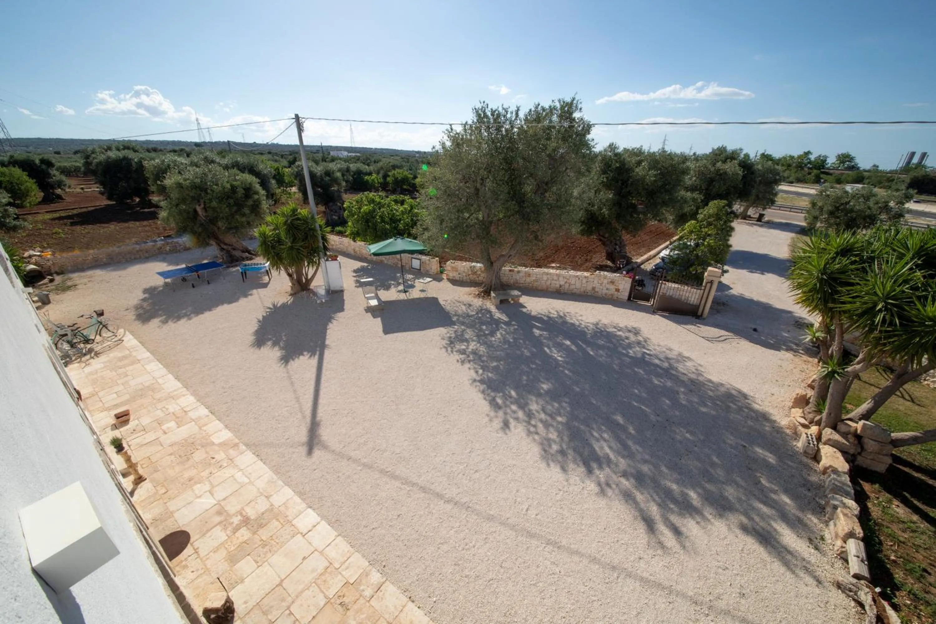 Garden view in Guardian's House