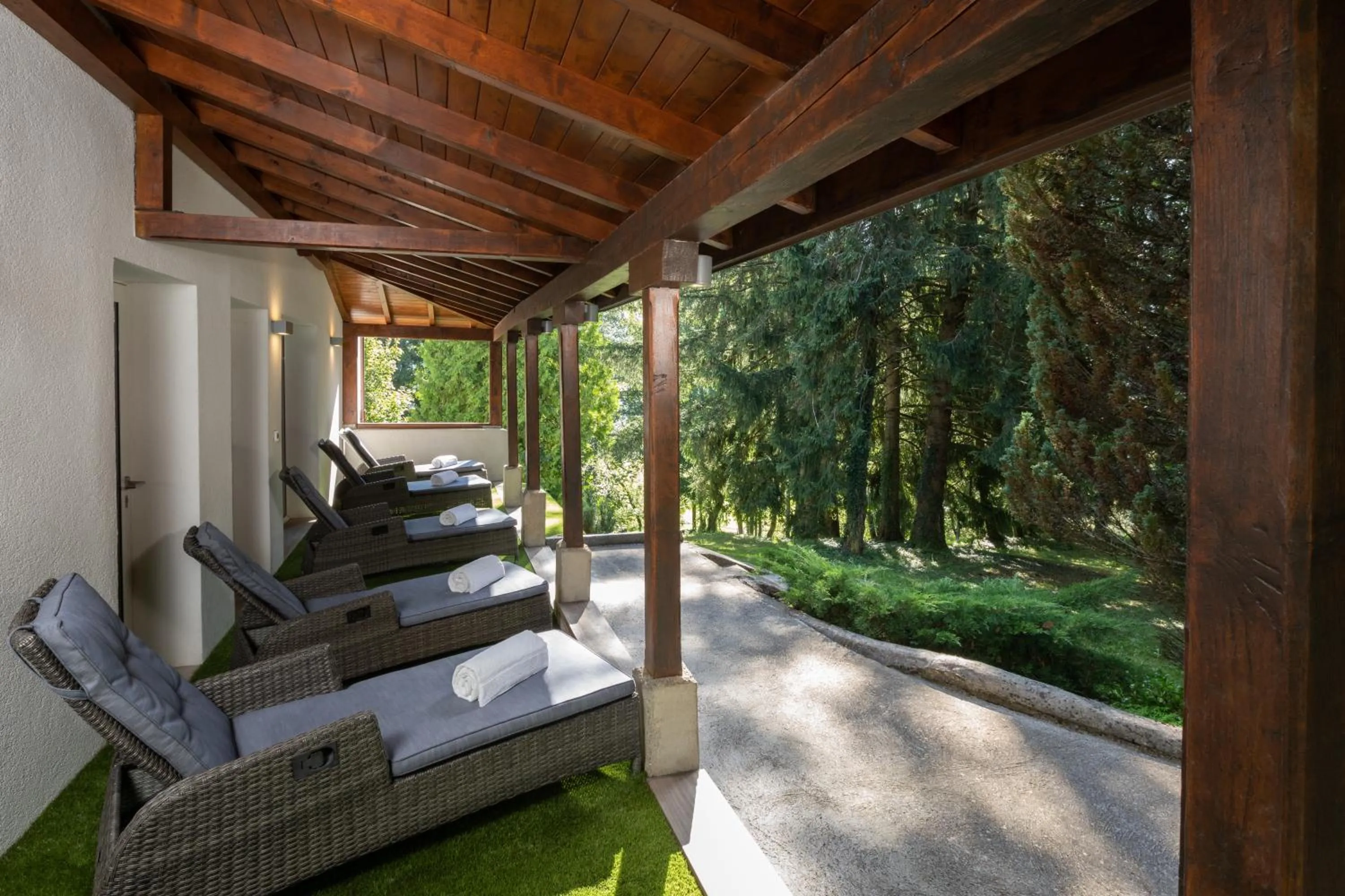 Natural landscape in Hôtel de Gruyères