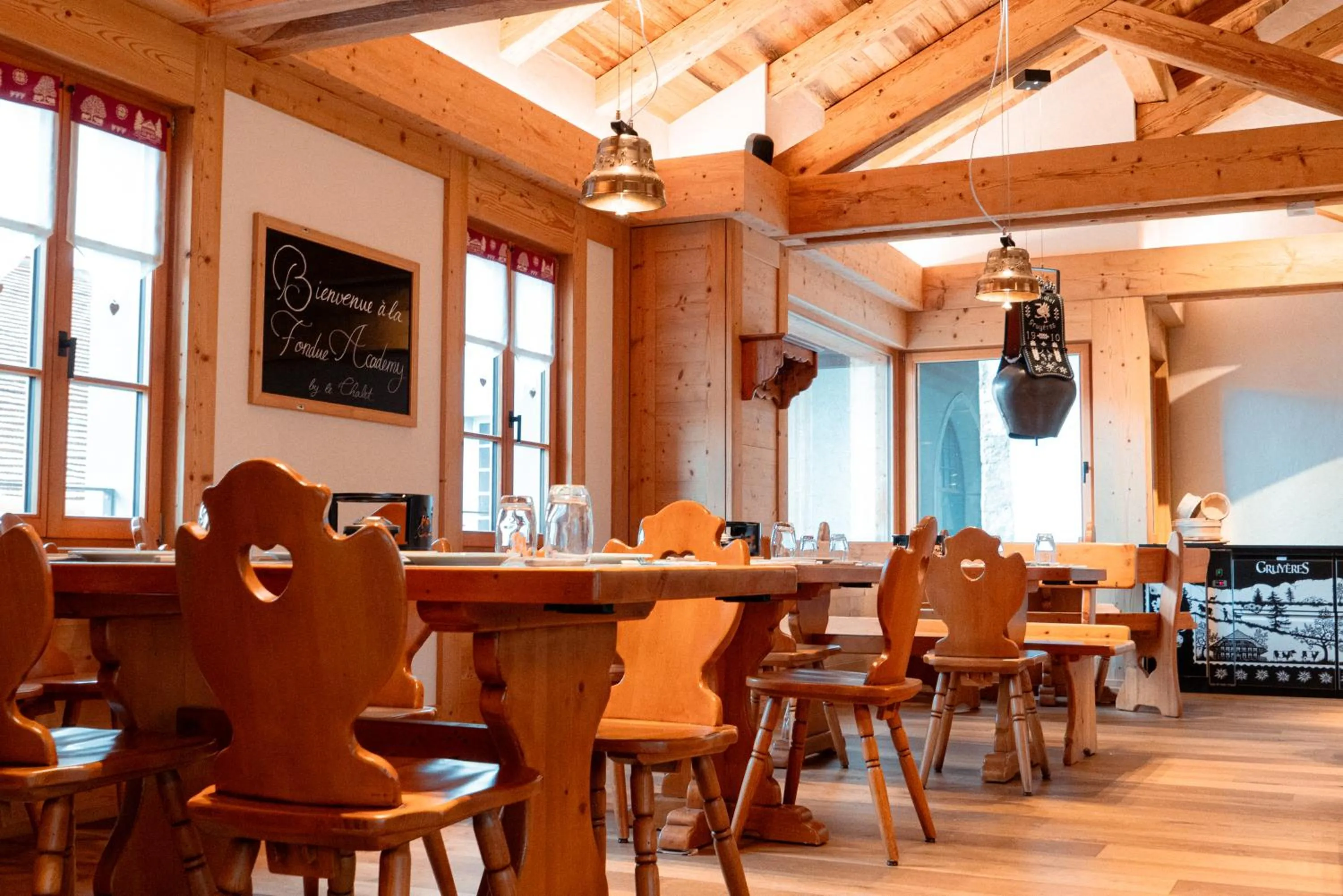 Restaurant/places to eat in Hôtel de Gruyères