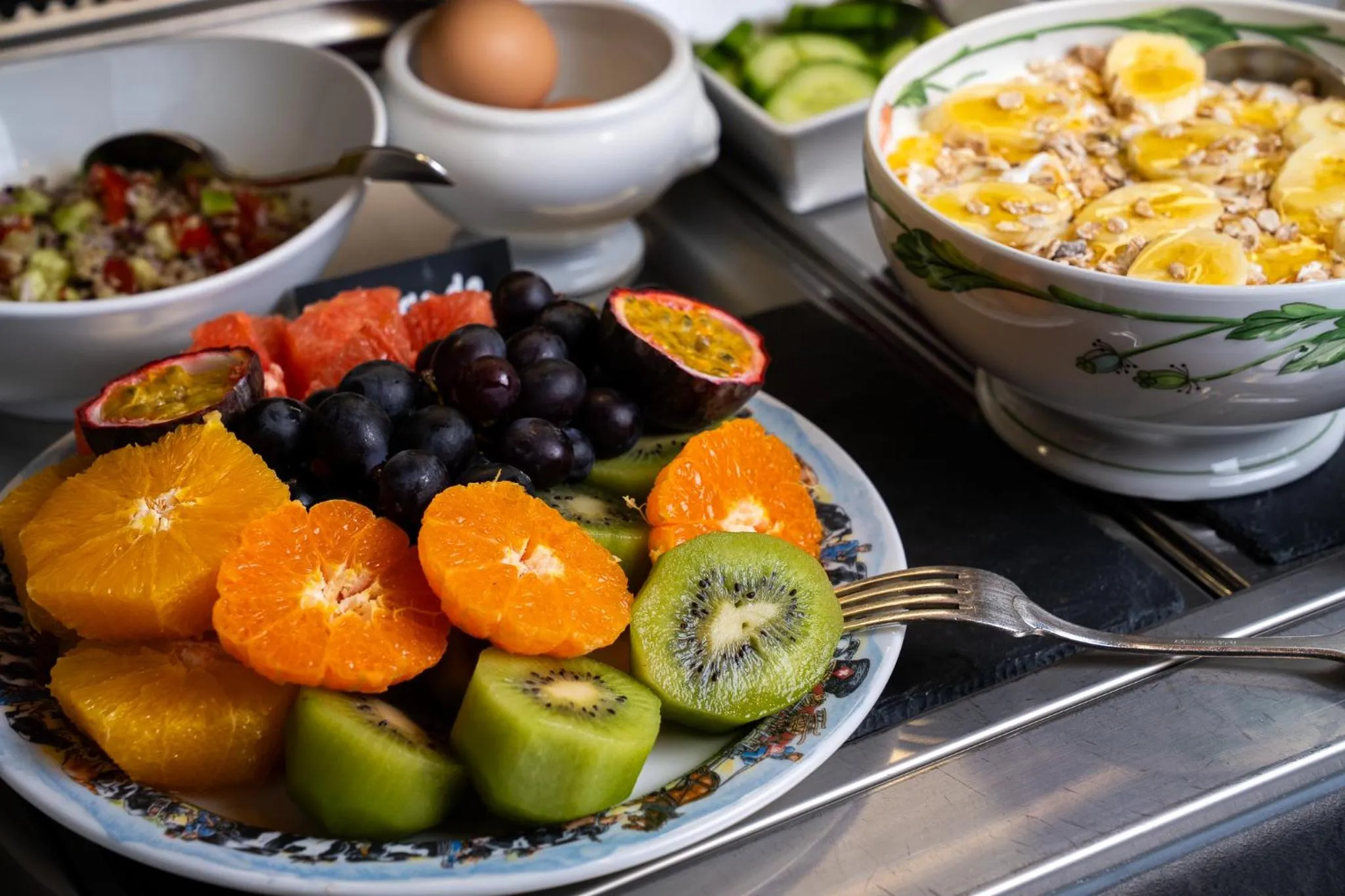 Breakfast in Hôtel de Gruyères