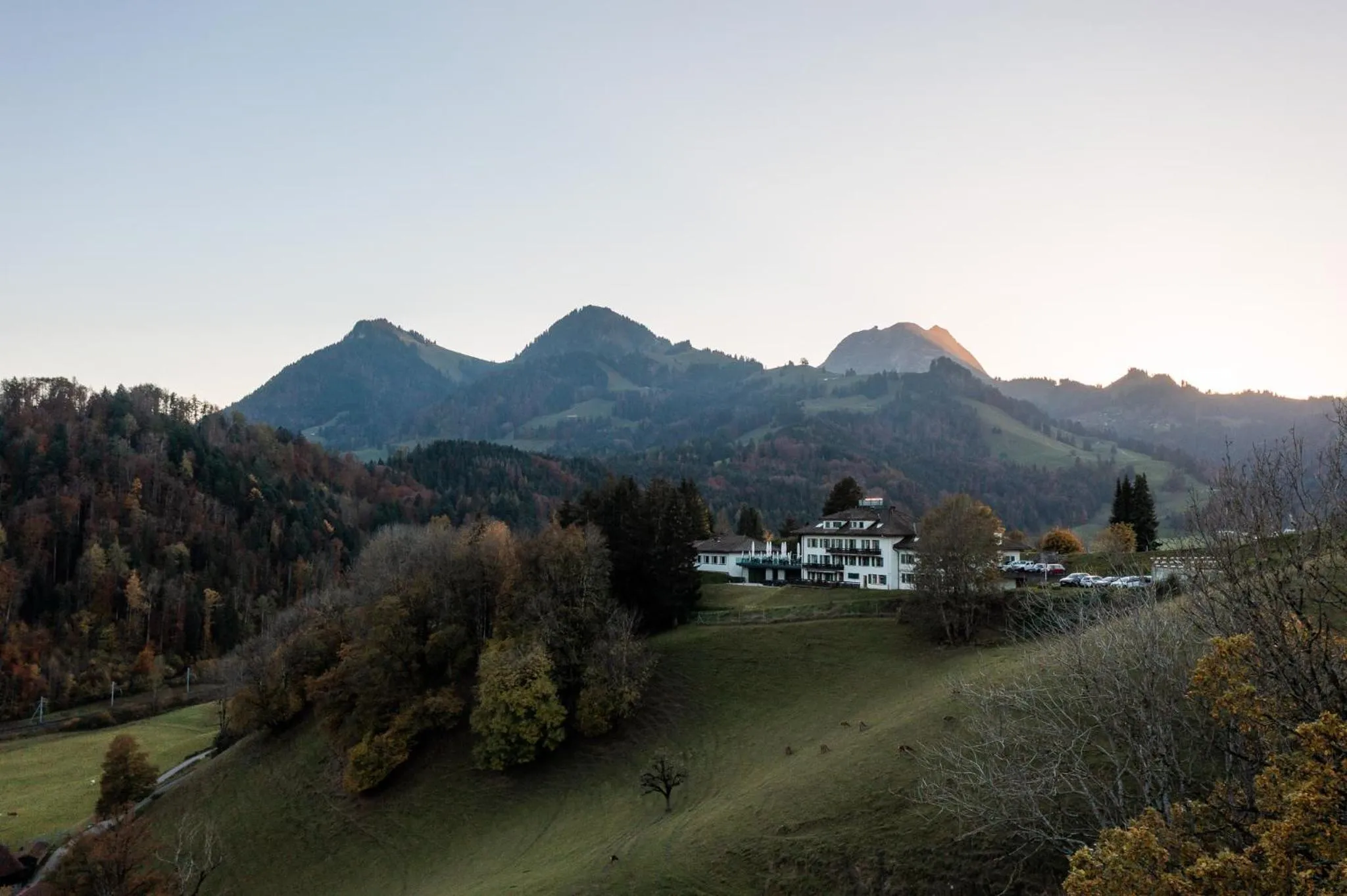 Nearby landmark in Hôtel de Gruyères