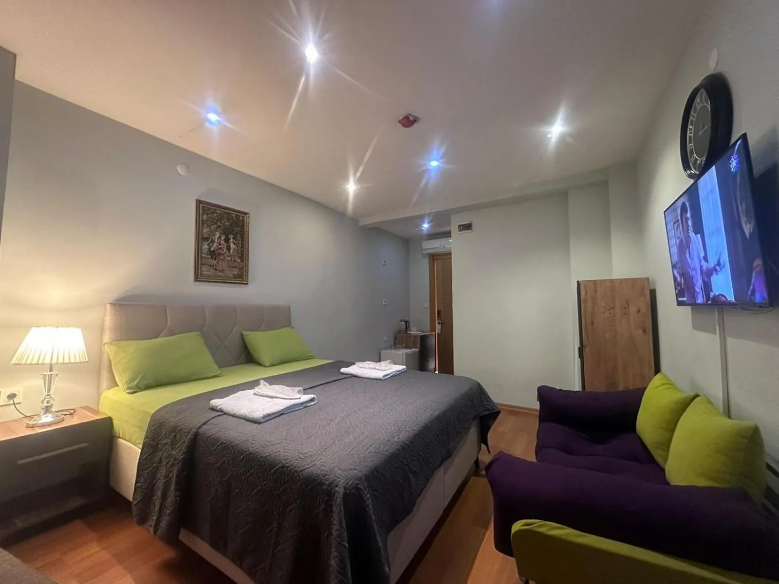 Bed in MYMOON Residence