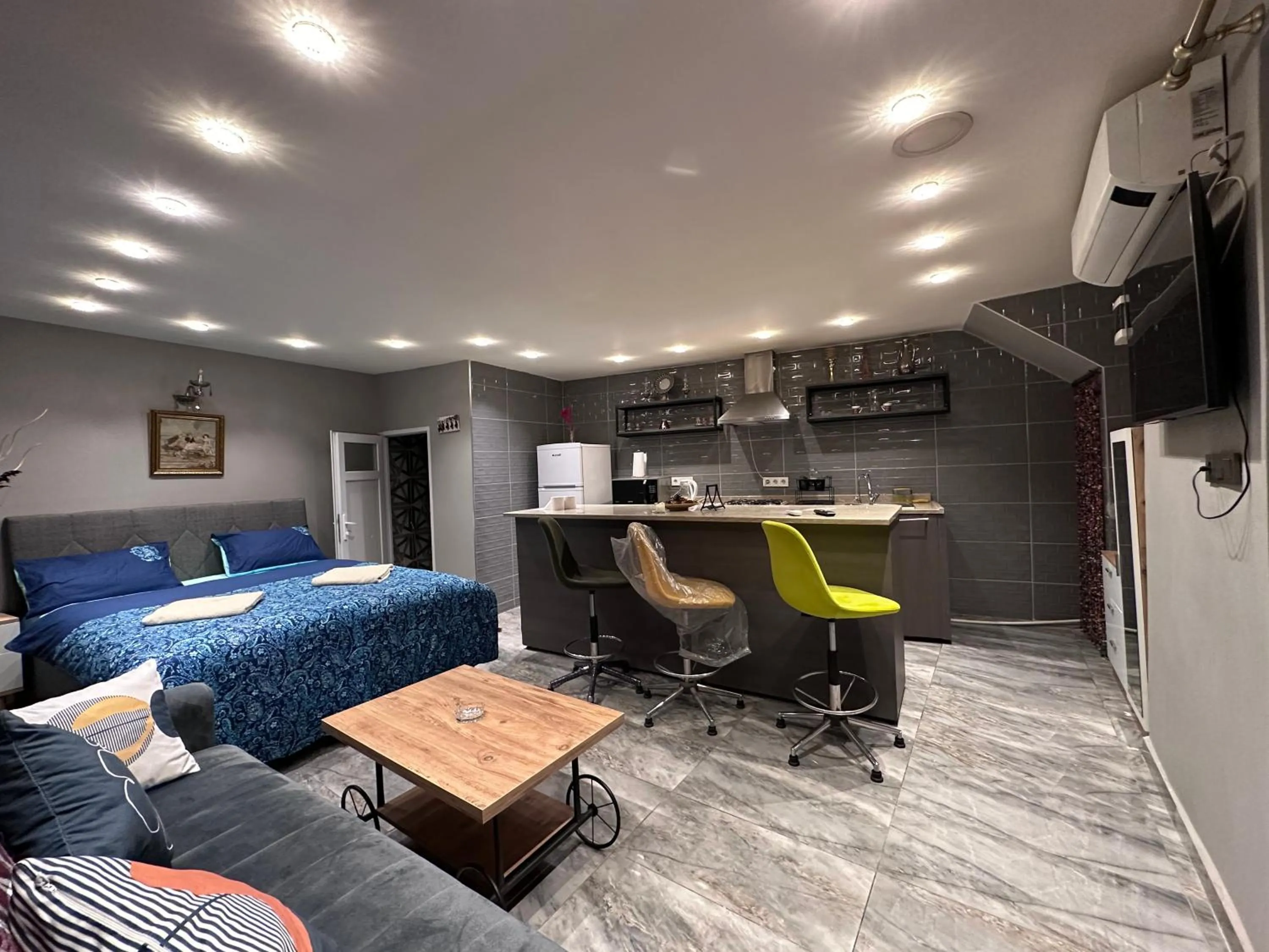 Bed in MYMOON Residence