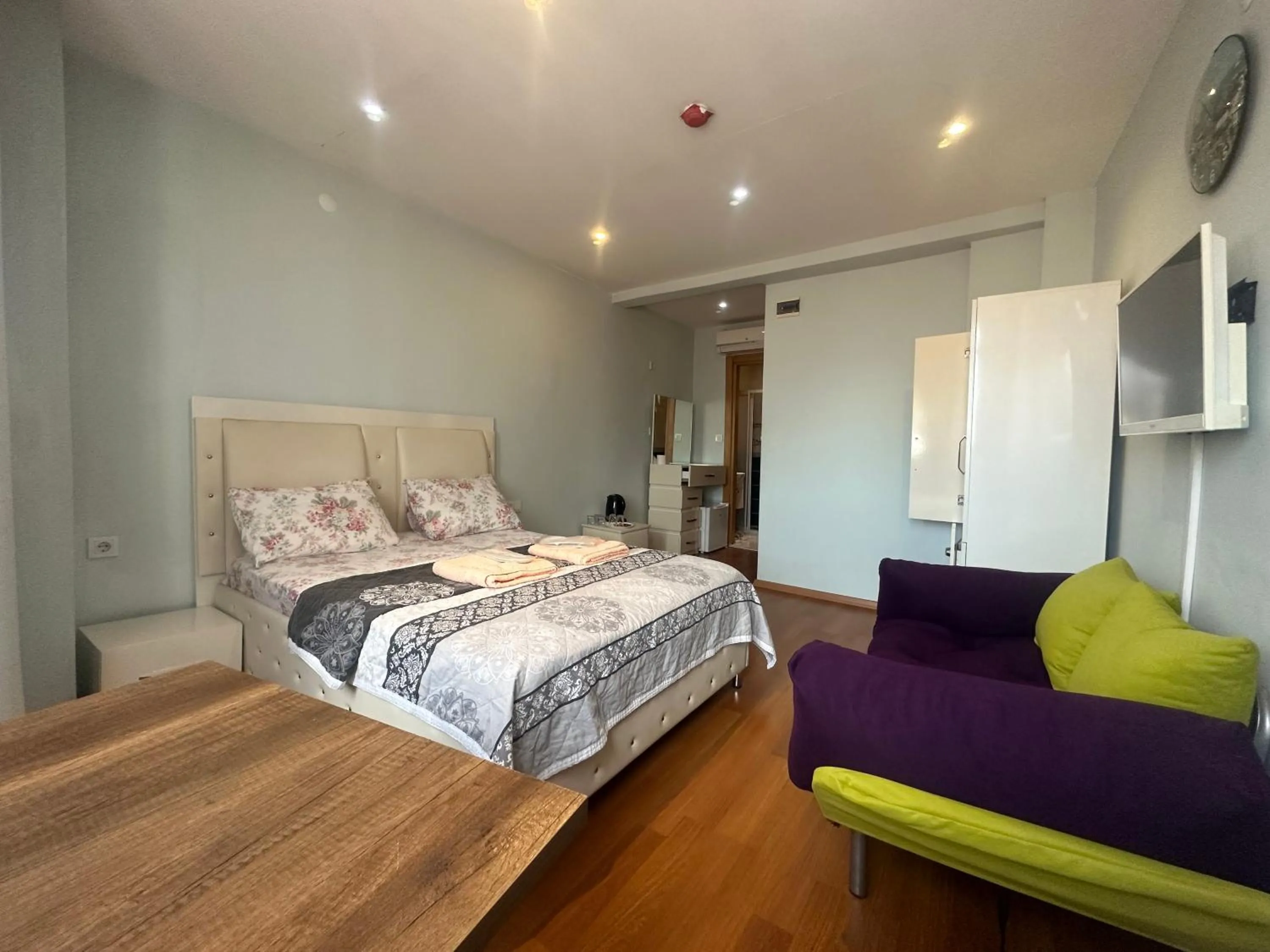 Bed in MYMOON Residence