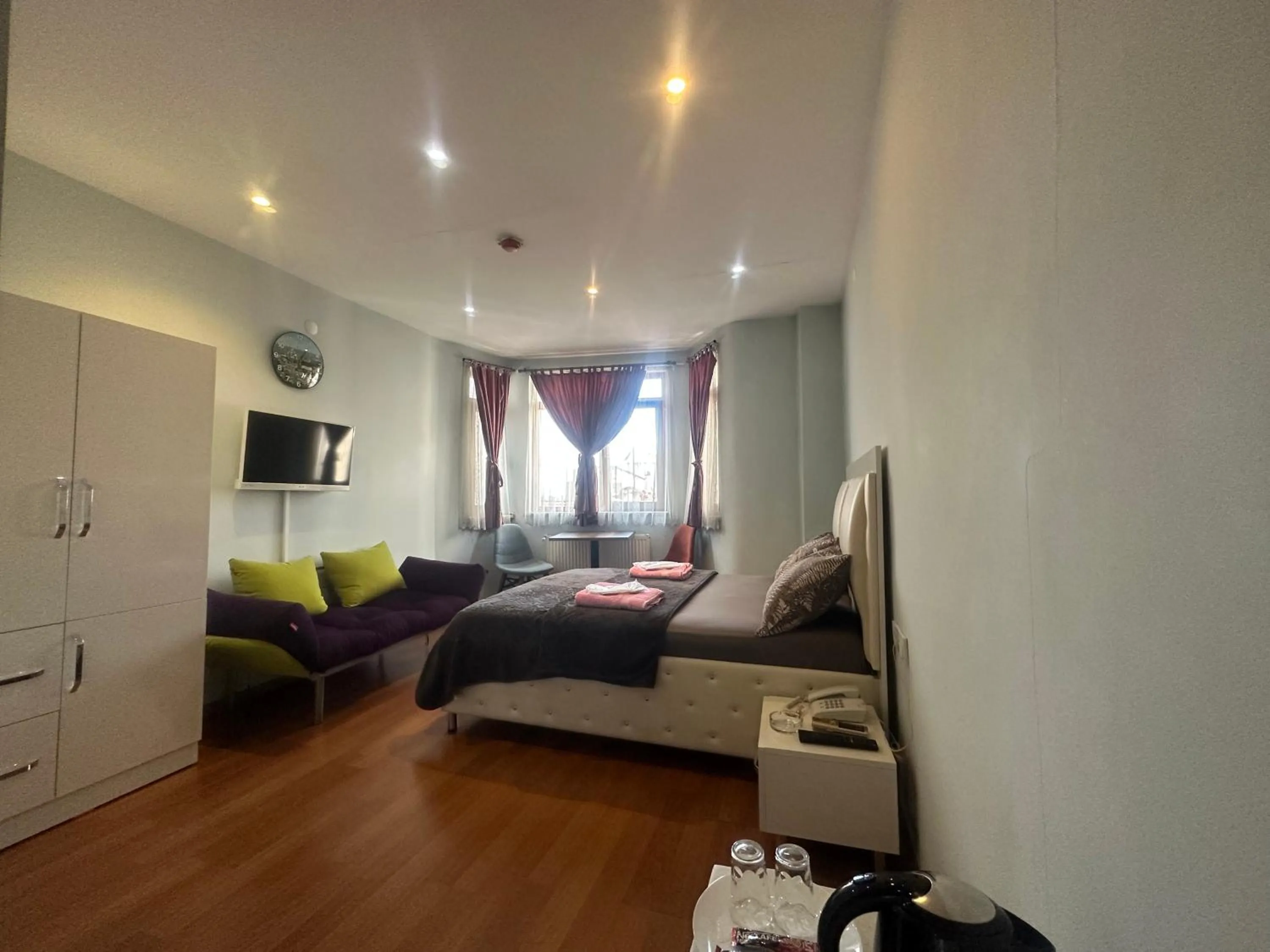 Bed in MYMOON Residence