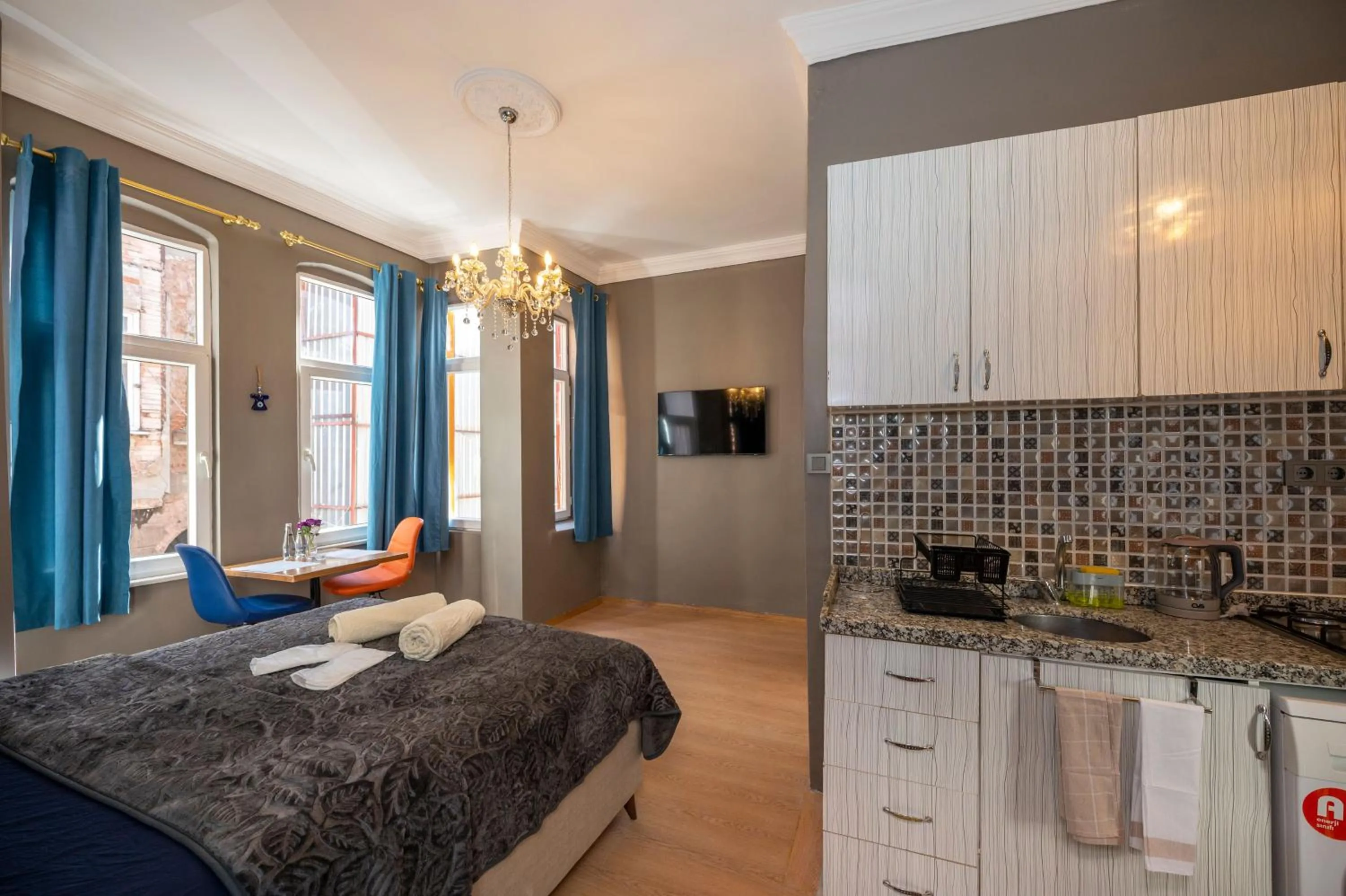 Bed in MYMOON Residence