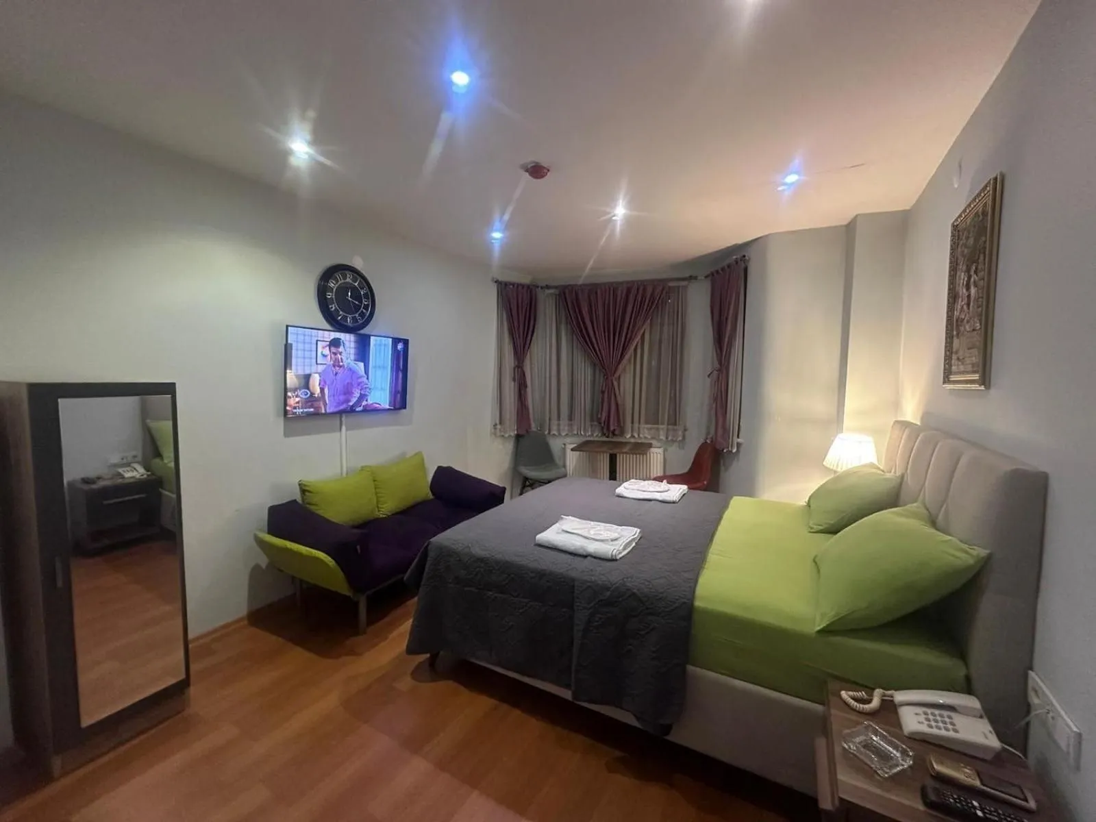 Bed in MYMOON Residence