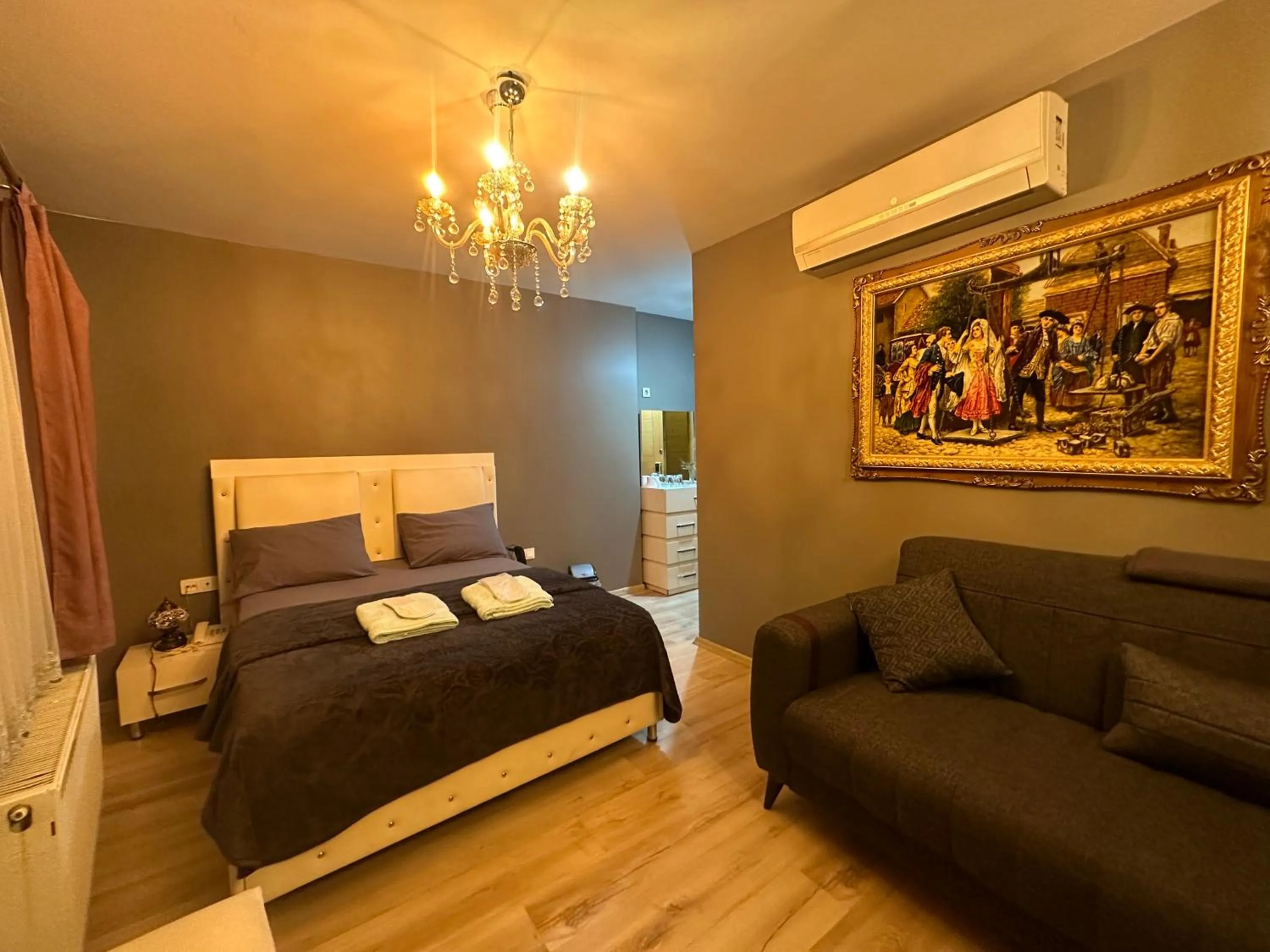 Bed in MYMOON Residence