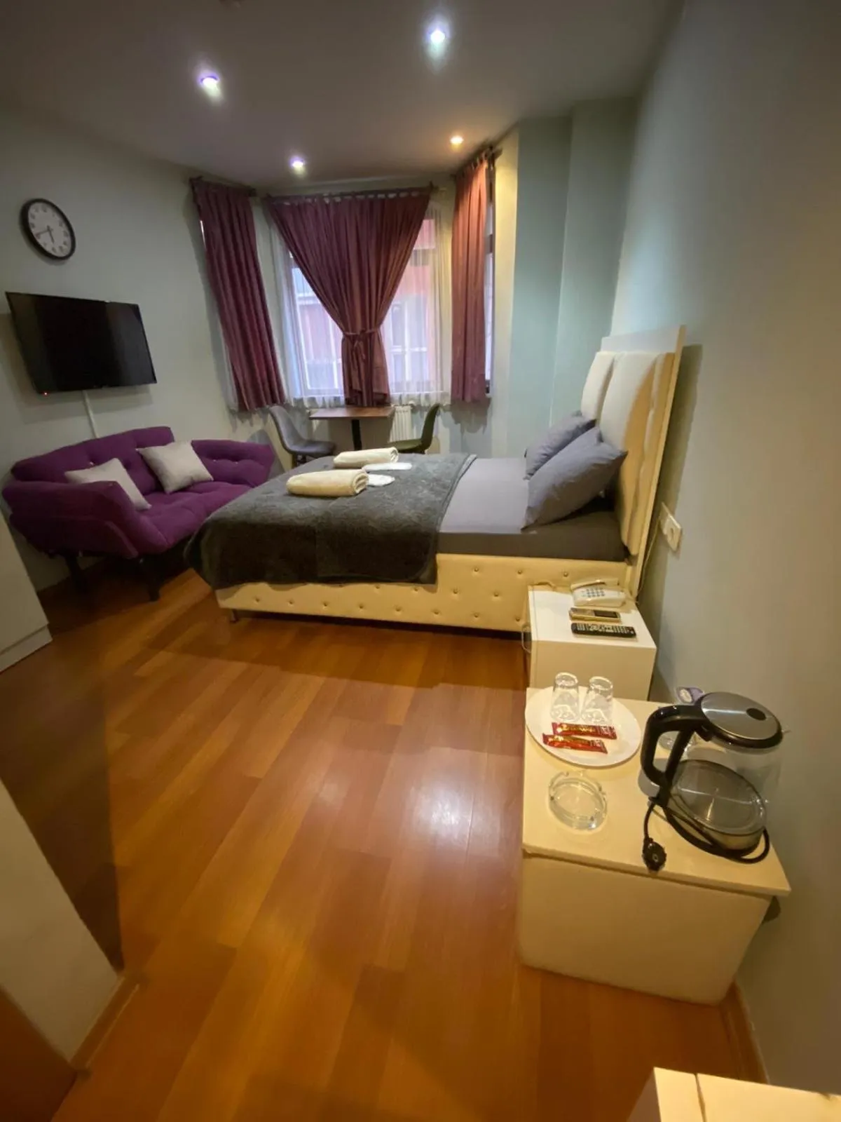 Bed in MYMOON Residence