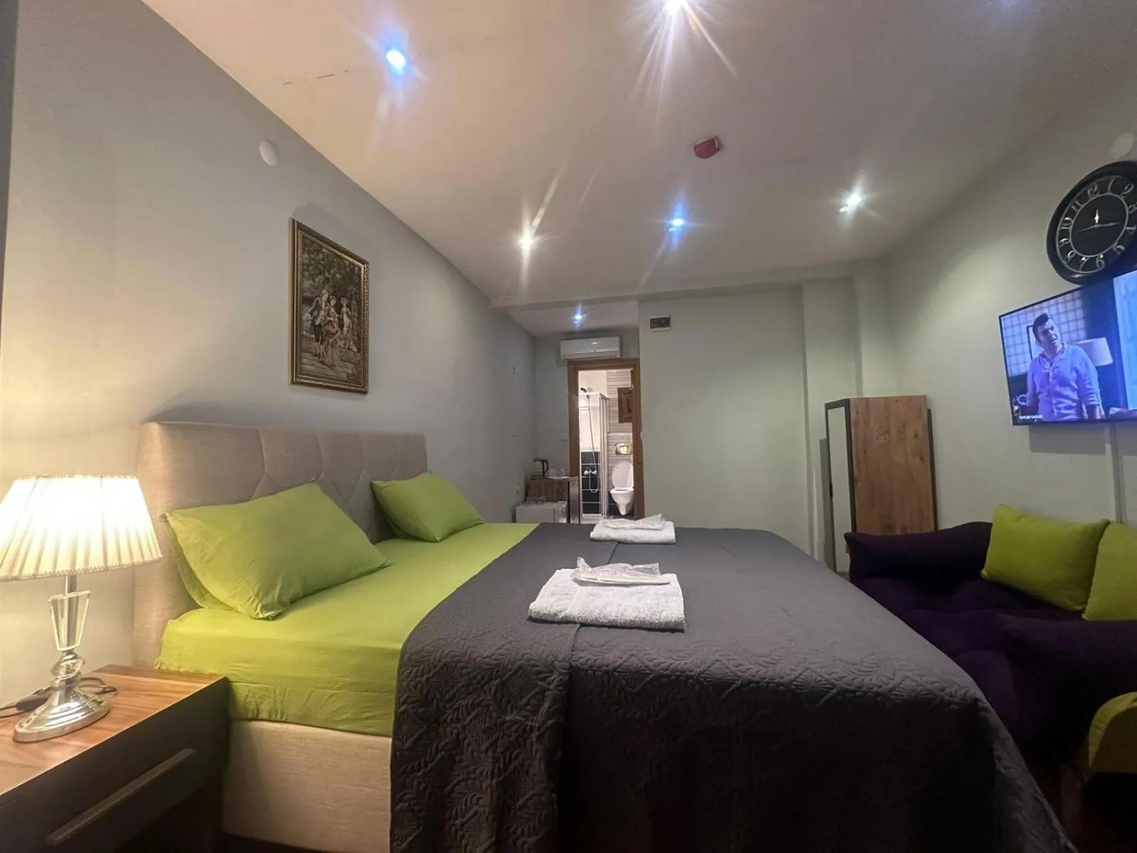 Bed in MYMOON Residence