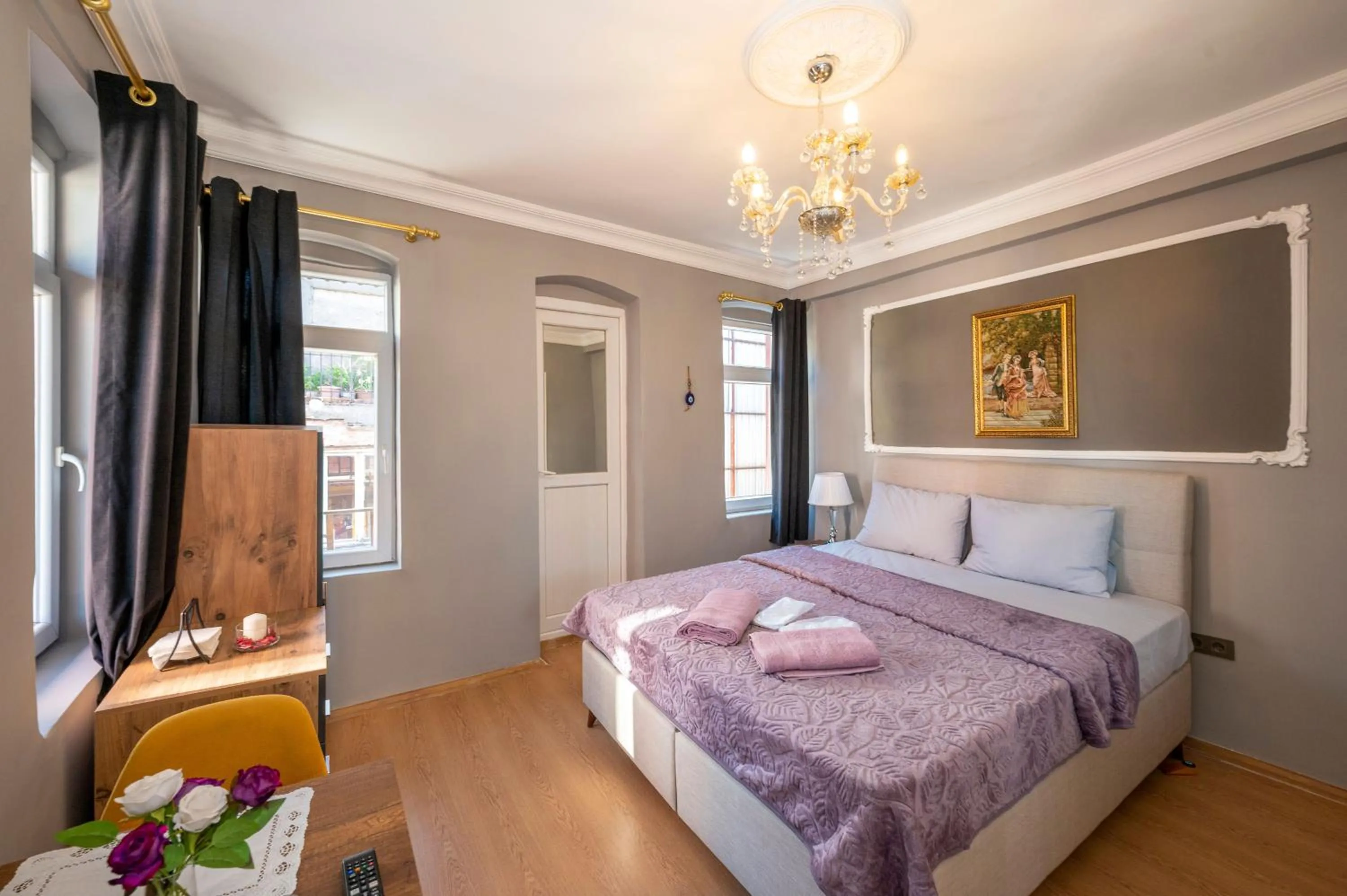 Bed in MYMOON Residence