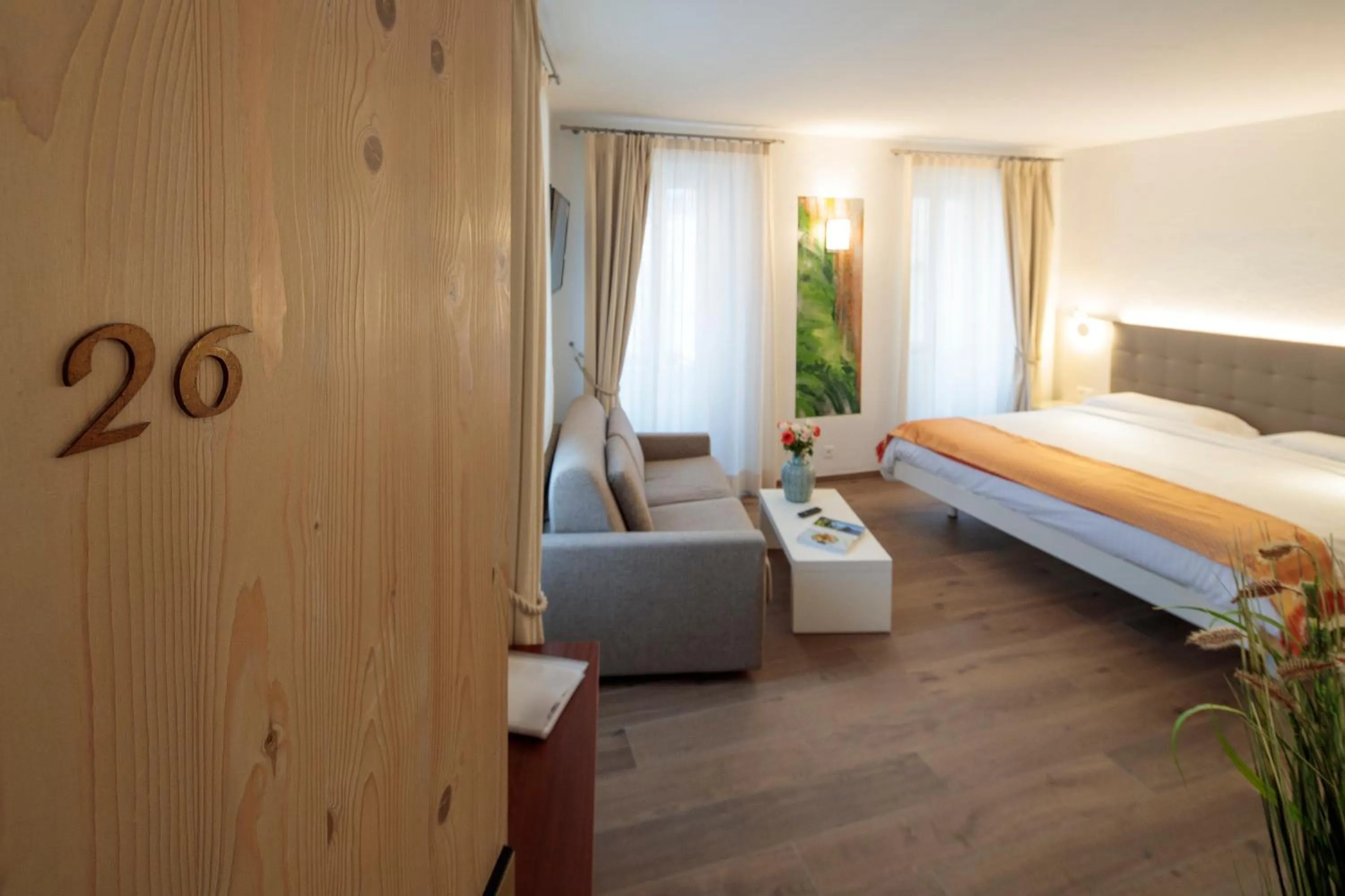 Bed in Hotel America