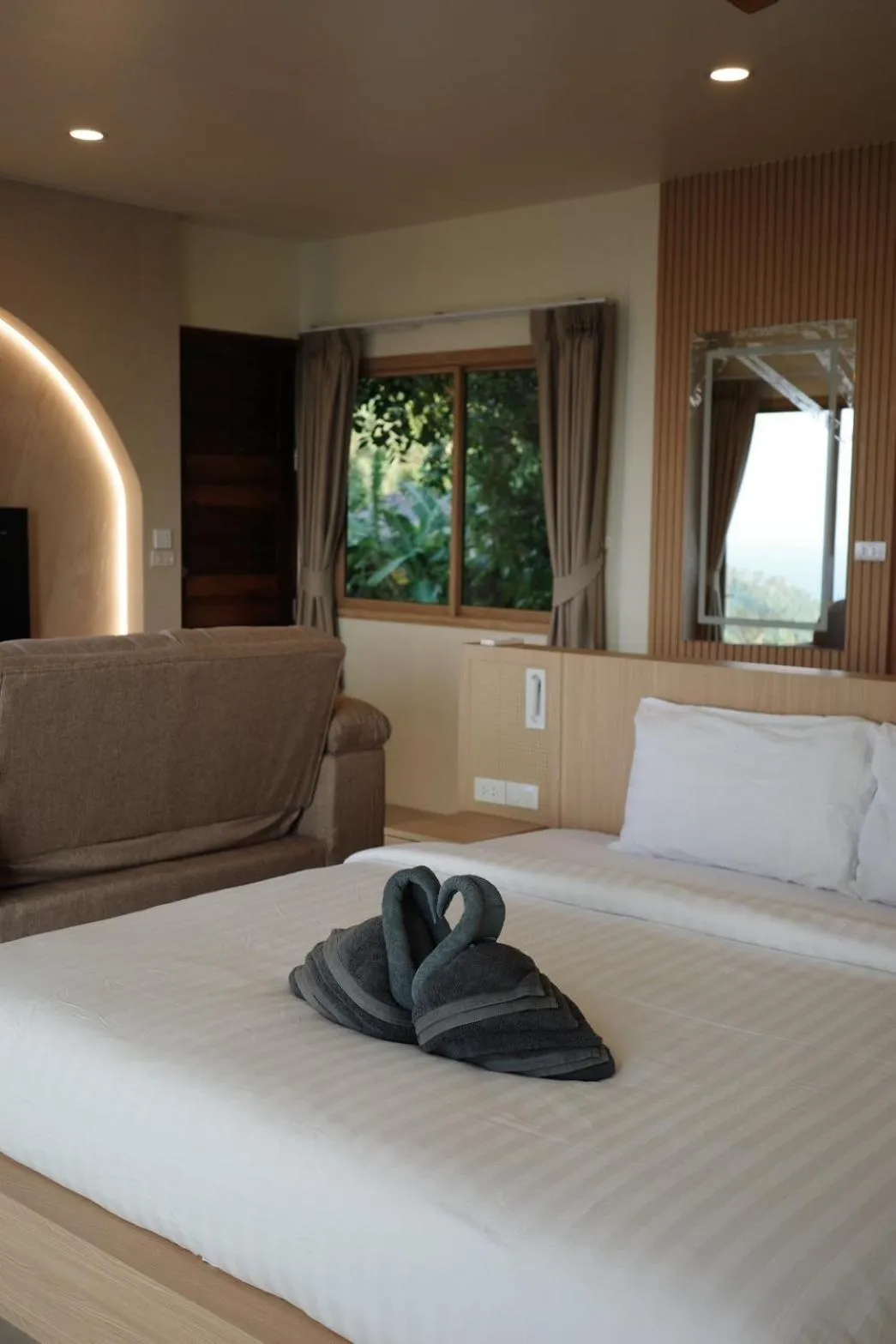 Bed in High Life Villas