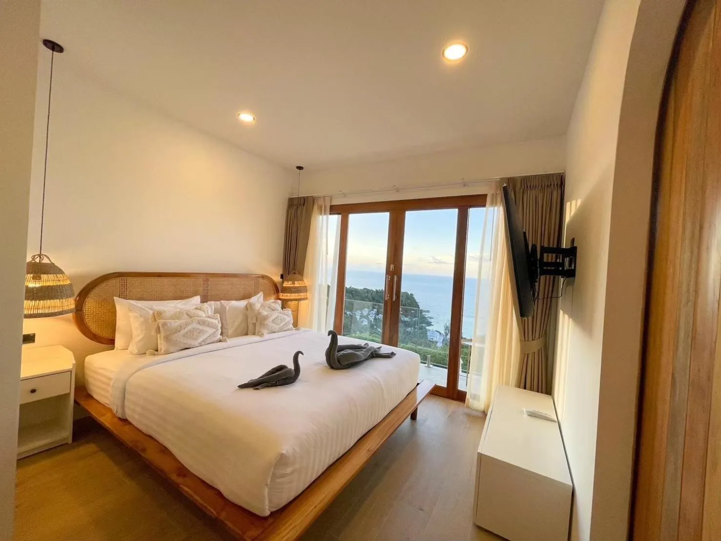 Bed in High Life Villas