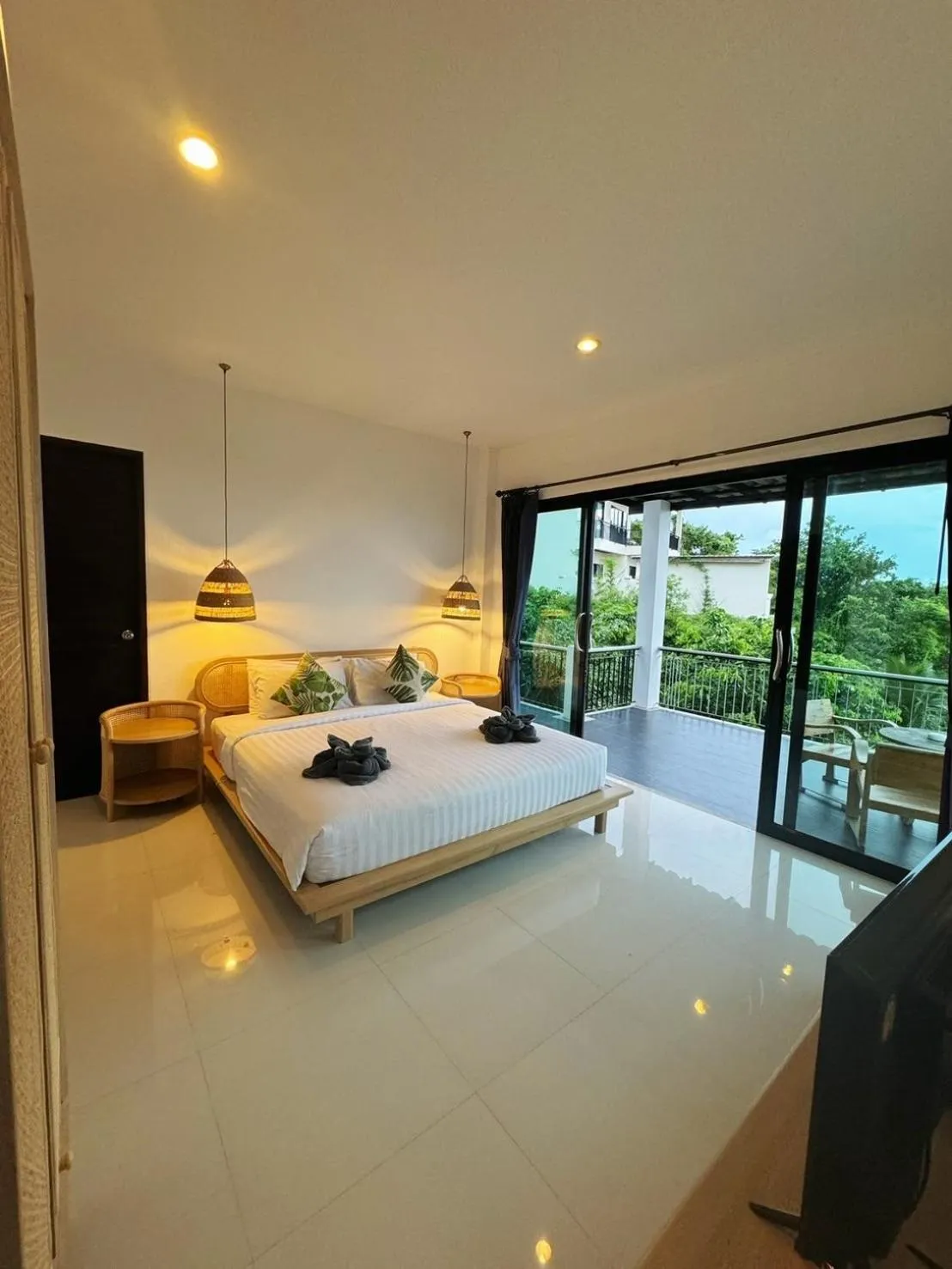 Bed in High Life Villas