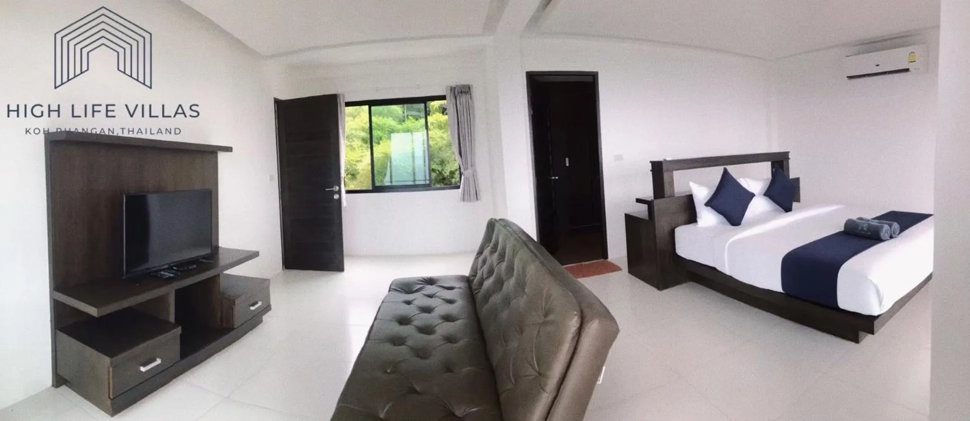 Bed in High Life Villas