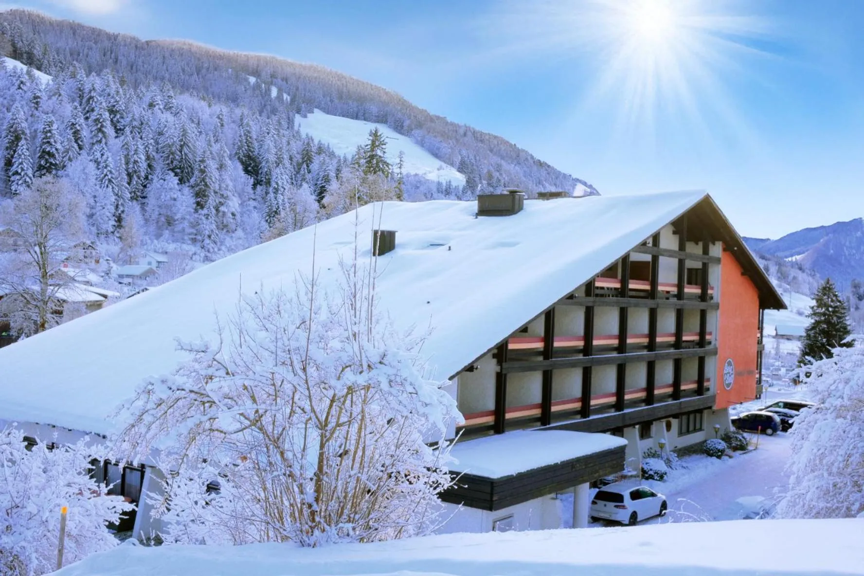 Property building in Hotel Säntis Lodge
