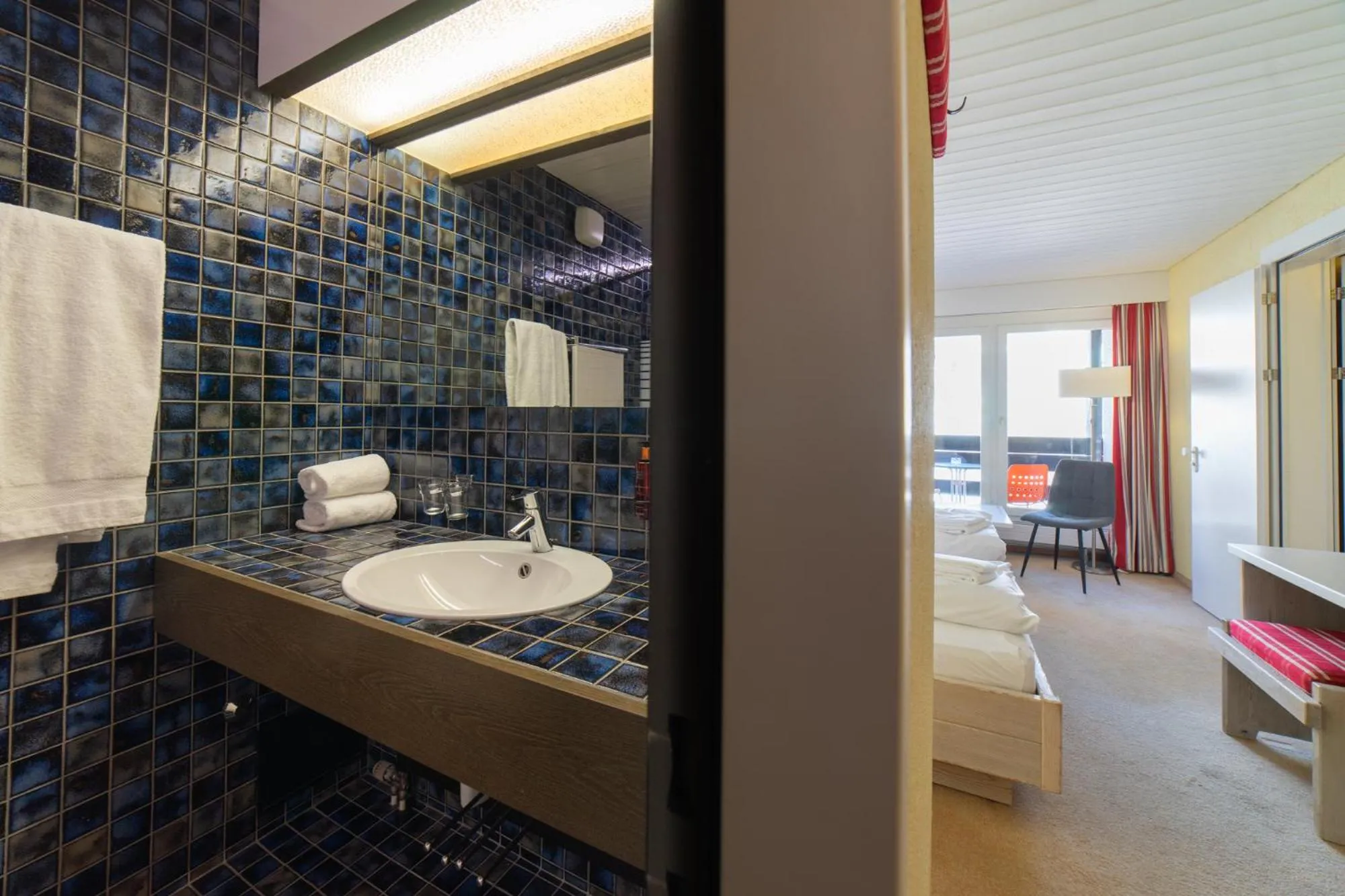 Toilet in Hotel Säntis Lodge