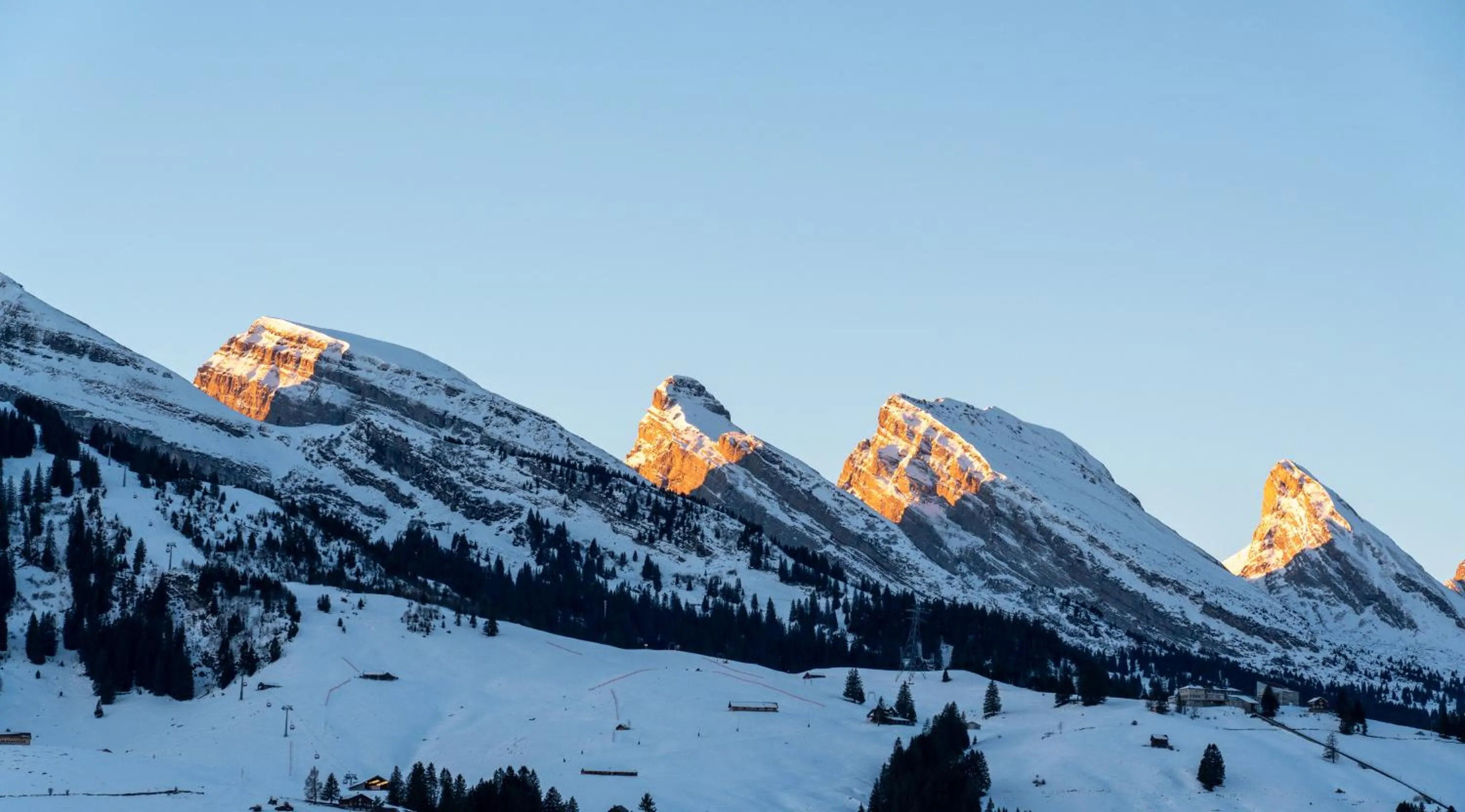 Natural landscape in Hotel Säntis Lodge