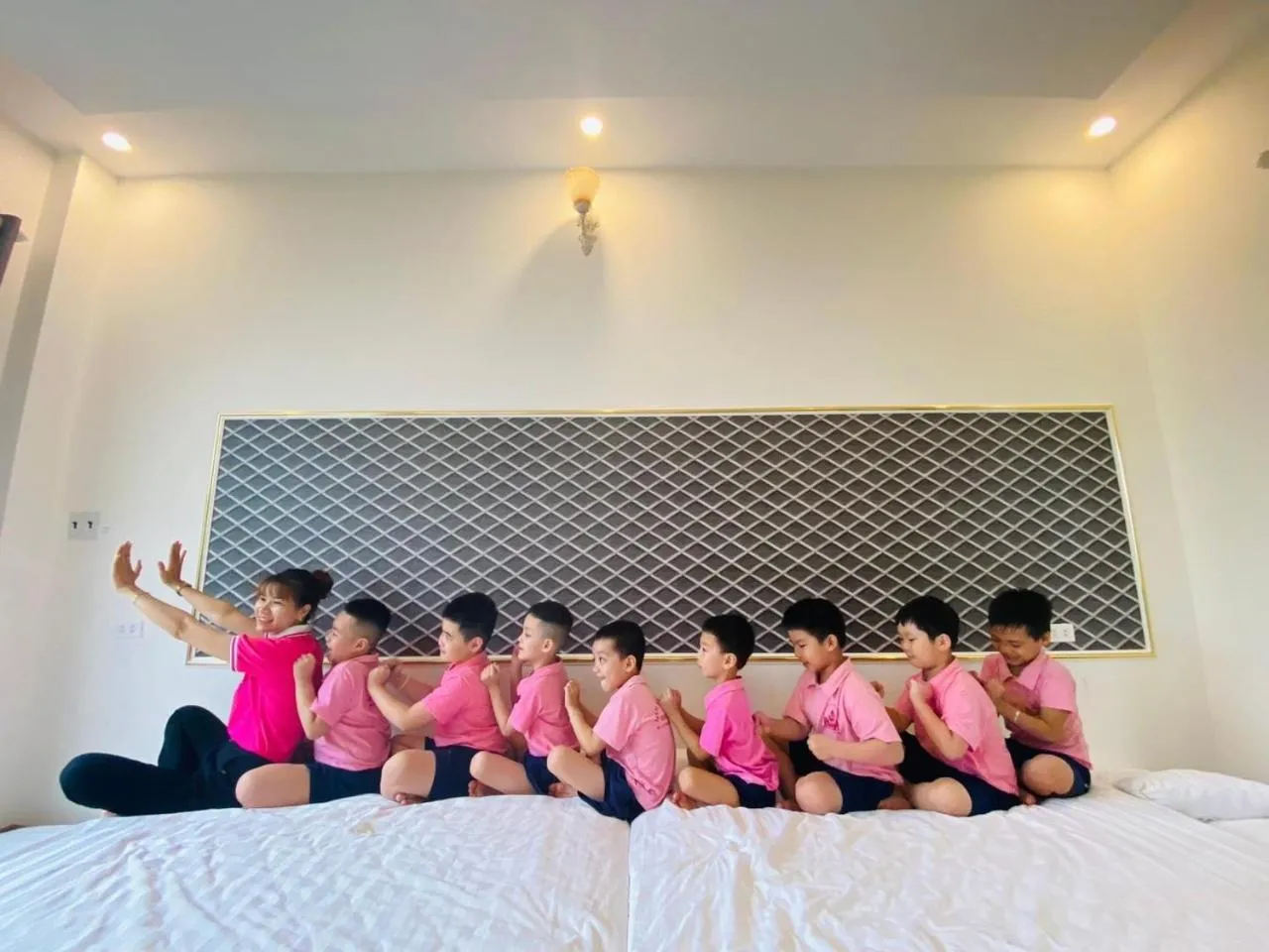 People, Bed in Window Homestay