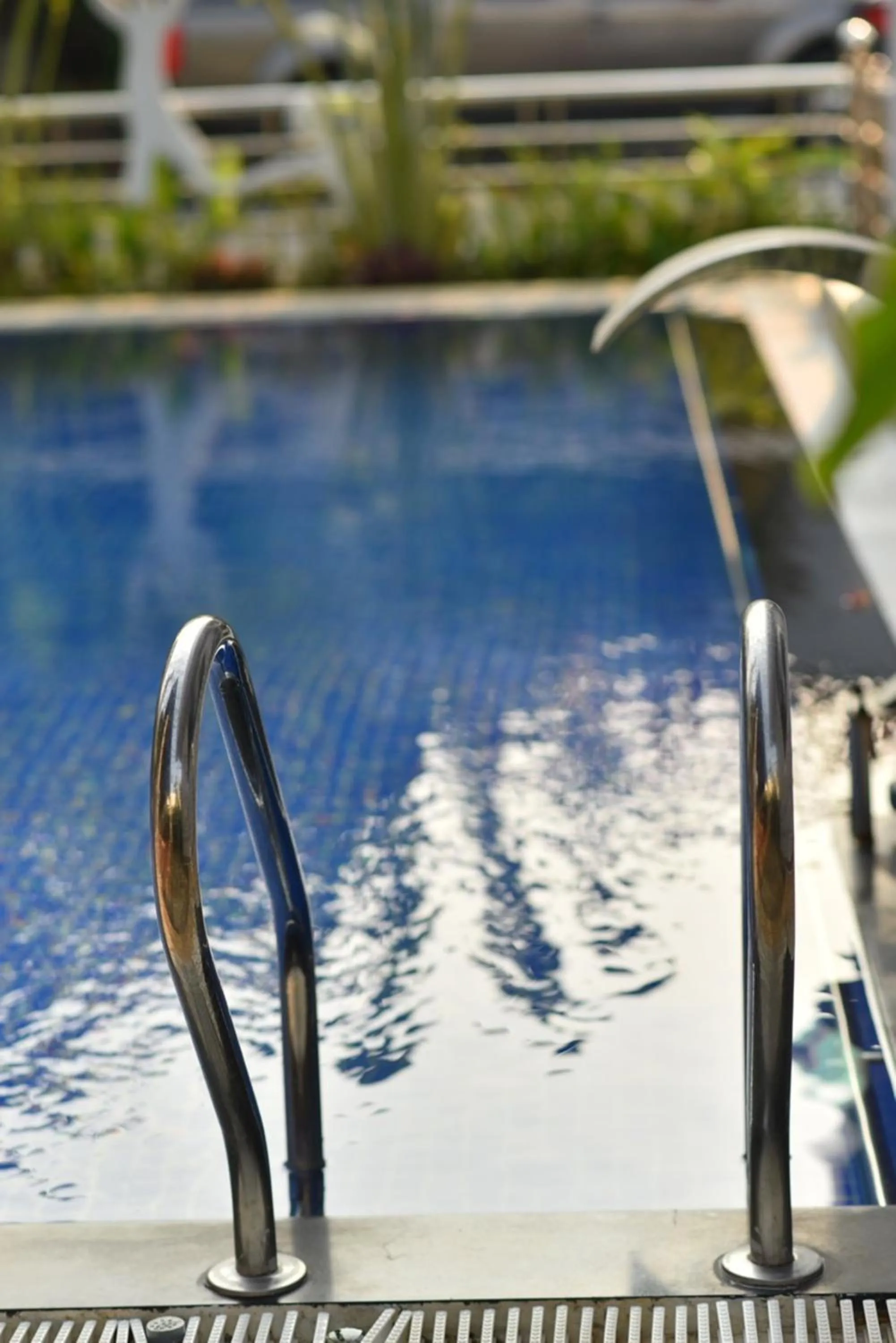 Pool view in Window Homestay