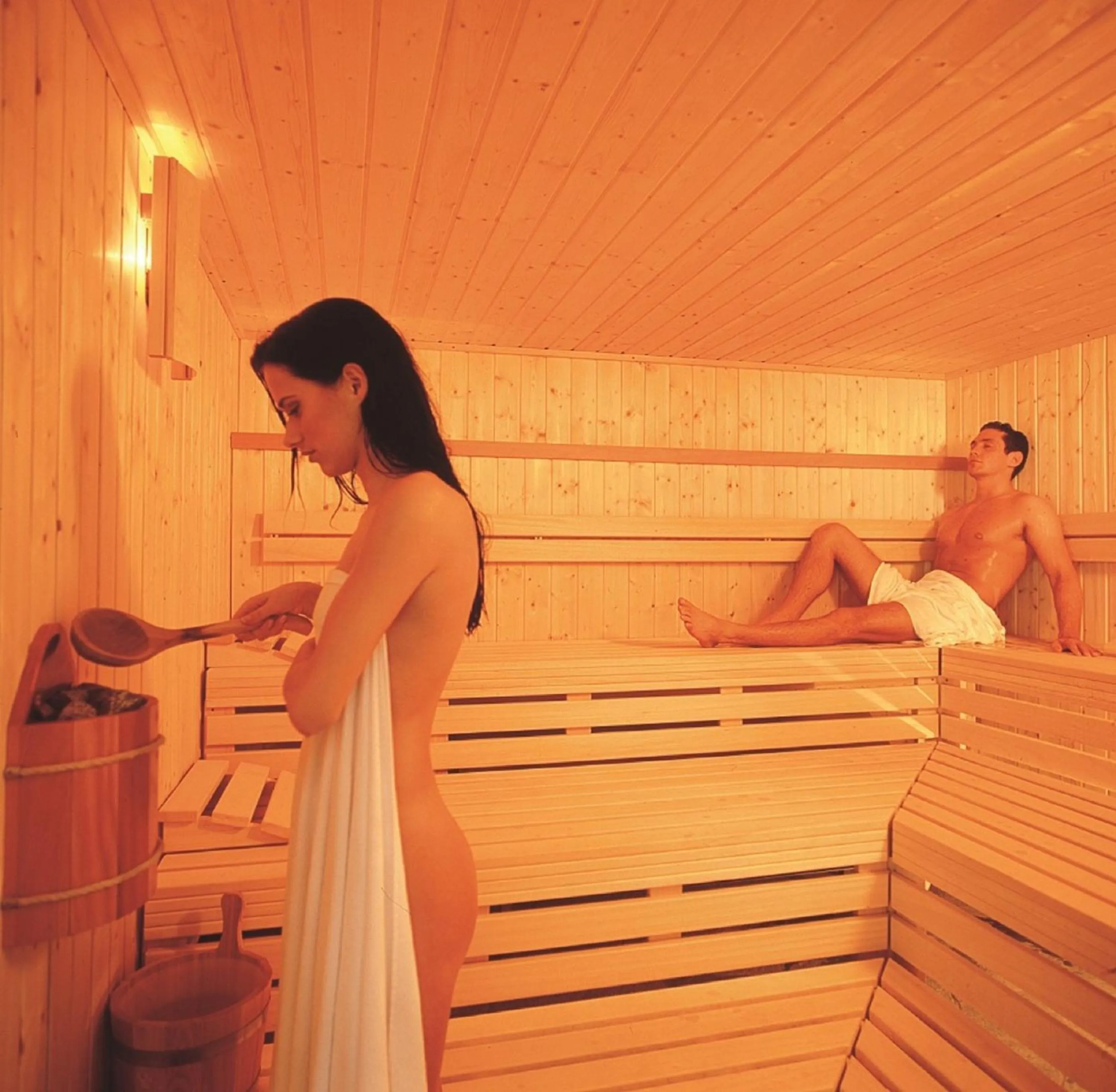 Sauna in Hotel Metropol & Spa Zermatt