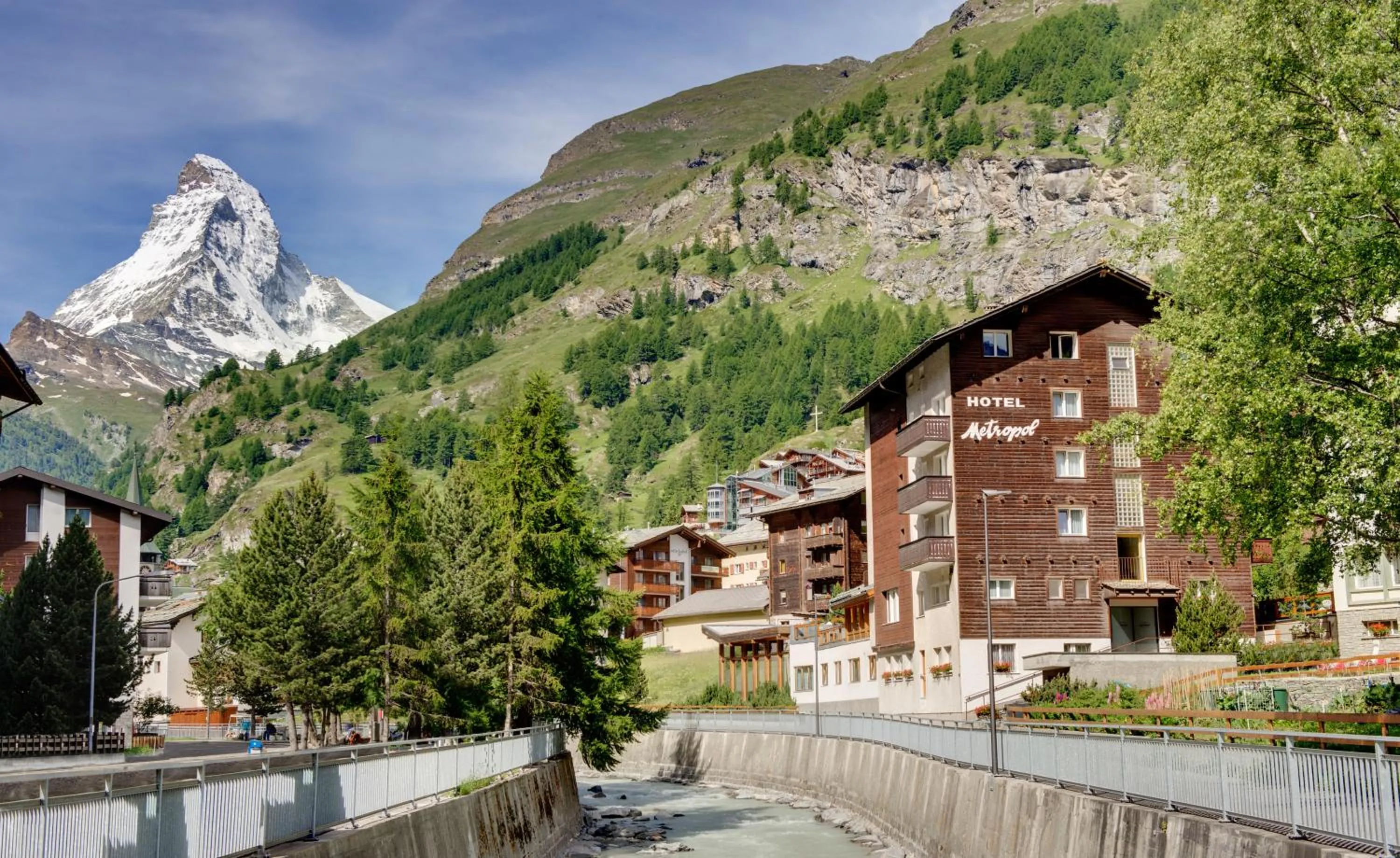 On site in Hotel Metropol & Spa Zermatt