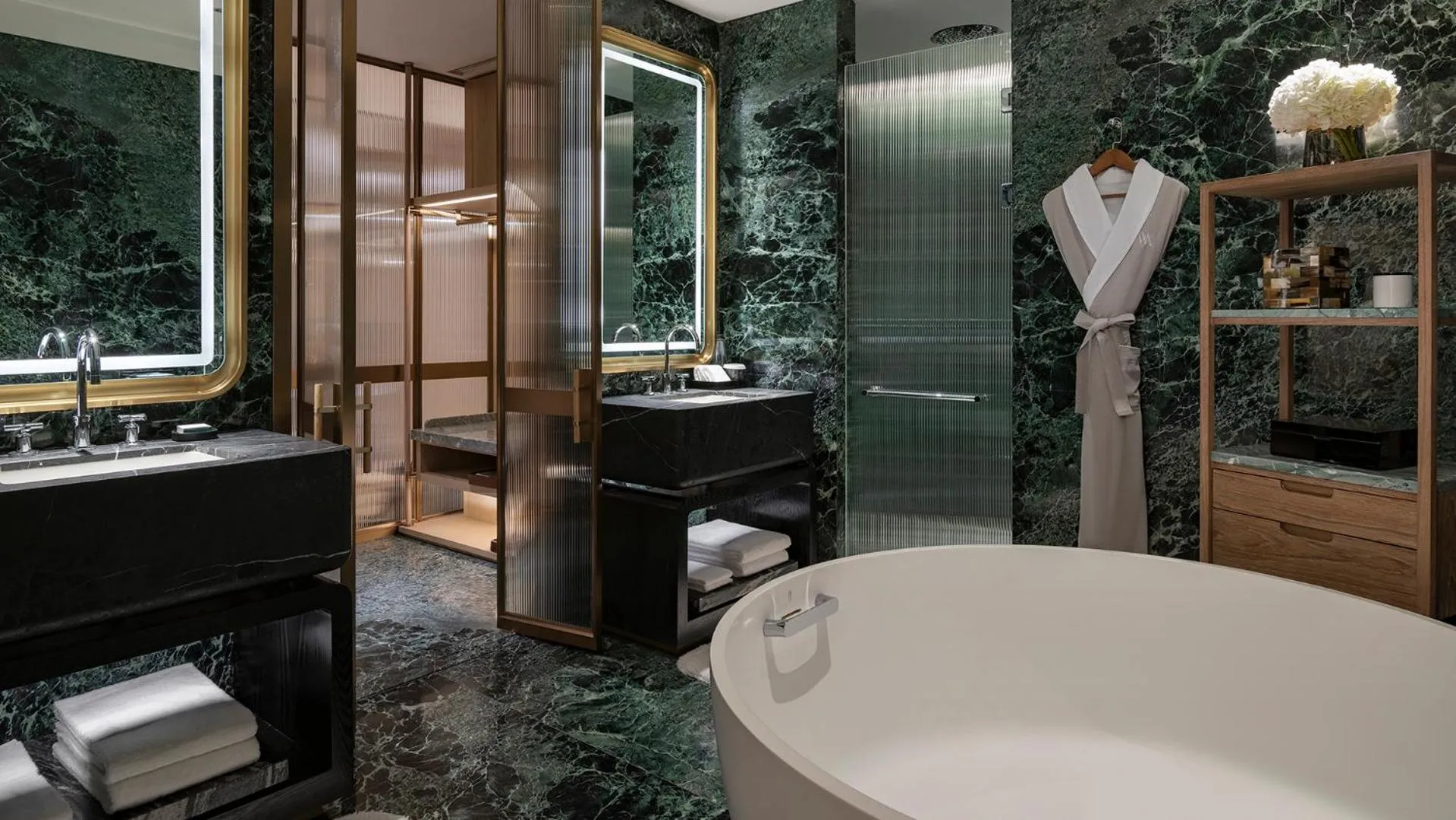 Bathroom in Waldorf Astoria Xiamen