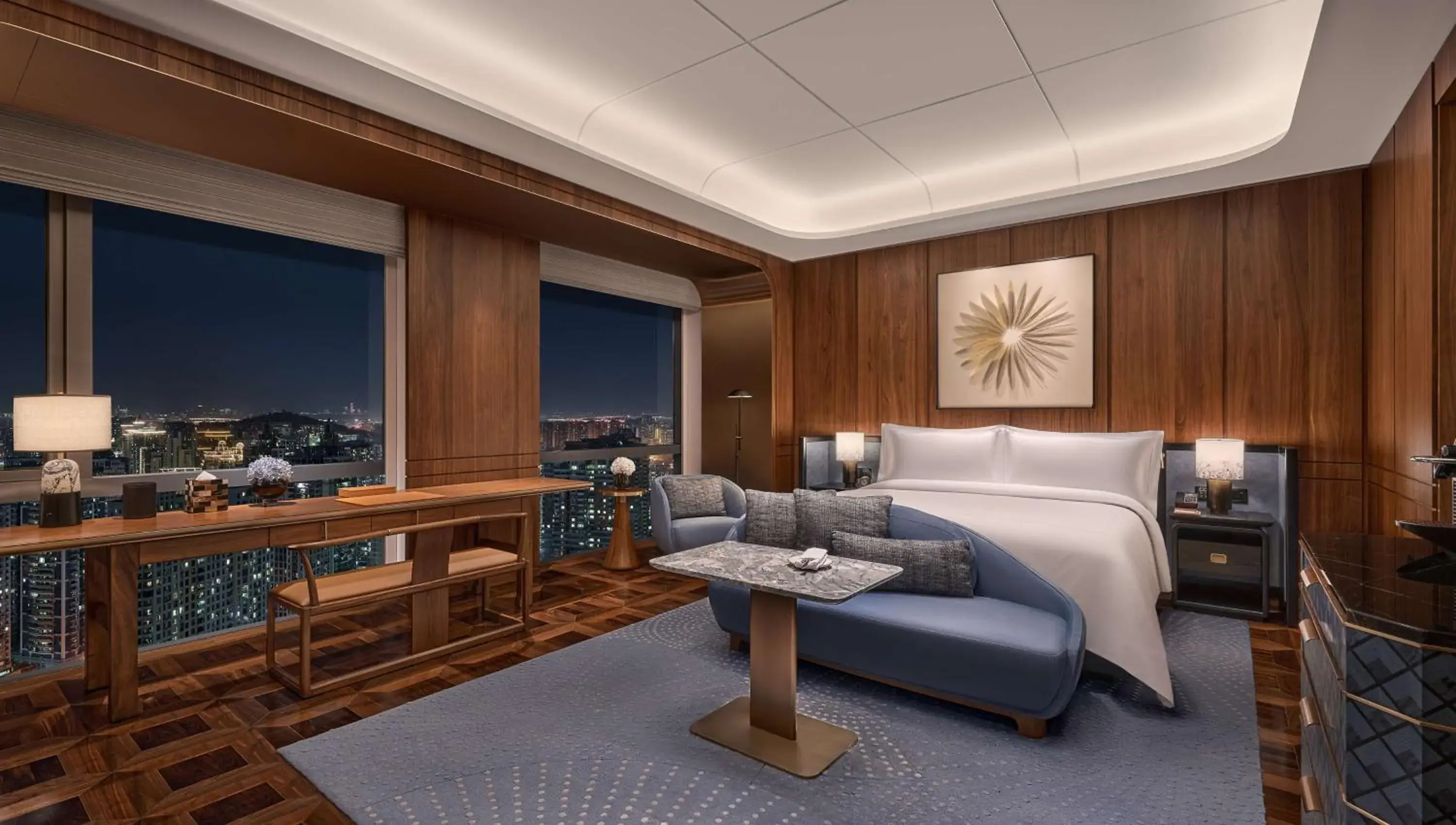 Deluxe King Room in Waldorf Astoria Xiamen Deluxe King Room in Waldorf Astoria Xiamen